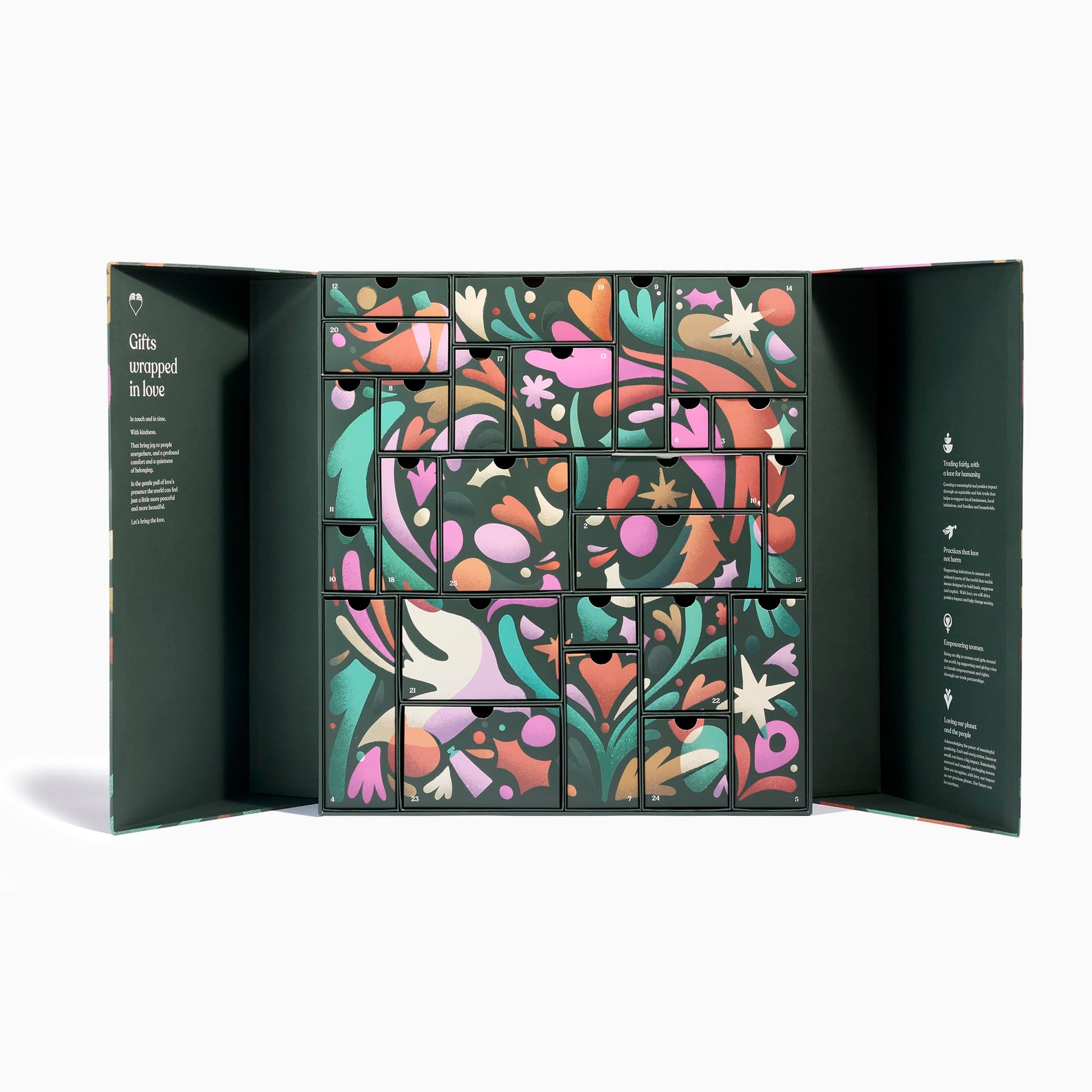 The Body Shop Ultimate Beauty Advent Calendar- 25 Piece Gift Set, Includes Body Butters, Shower Gels & Creams, Hand Balms and More - Medaid International