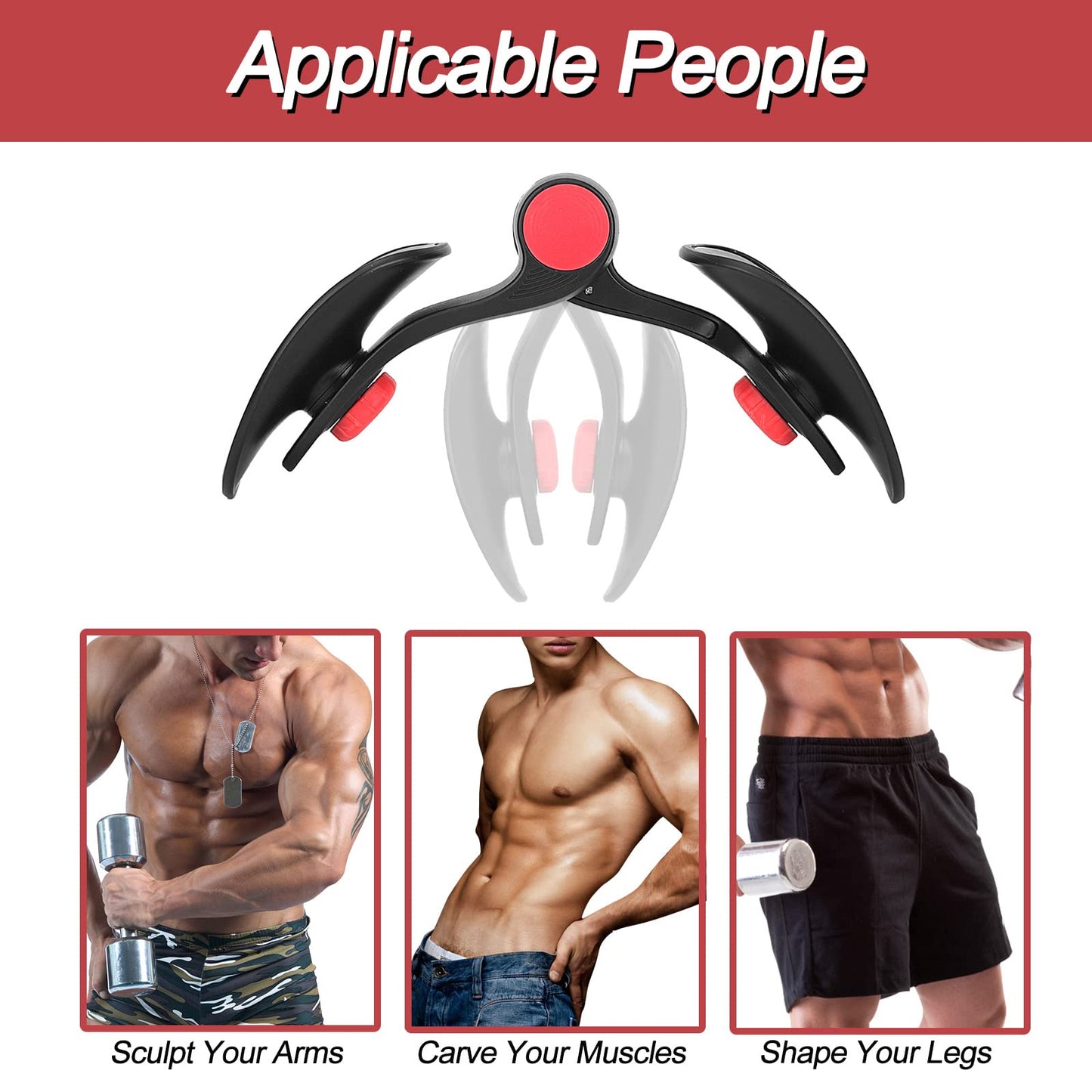 35lb Kegel Exerciser Pelvic Floor Muscle Exercise Devices Inner Thigh Trainer Workout Equipment Train for Home Hip Under Desk Exercise Men Women Black with Band - Medaid International