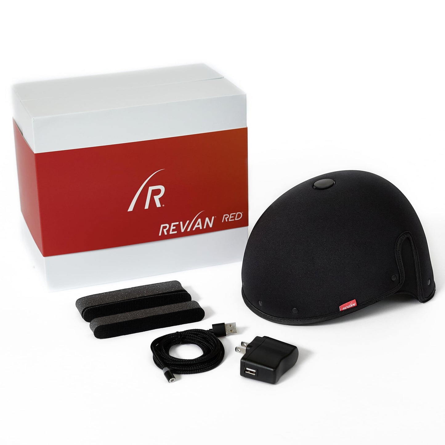 REVIAN Red Cap Hair Growth Device LED Wireless FDA Cleared Red Light Therapy for Hair Regrowth, Hair Loss Treatment for Men + Women, Thinning, Regrowth & Alopecia with Smartphone App - Medaid International