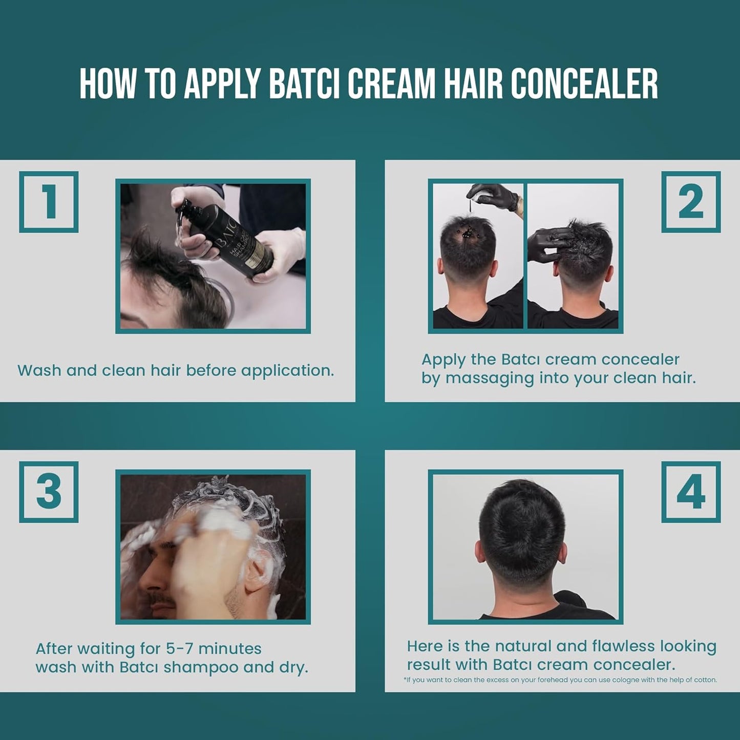 Batçı Hair Concealer Volumizer Liquid Cream 30 ml [Imported] - Medaid International