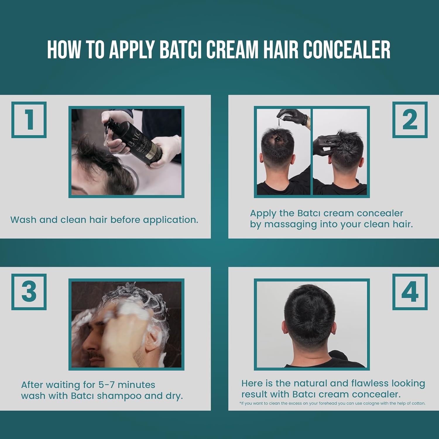 Batçı Hair Concealer Volumizer Liquid Cream 30 ml [Imported] - Medaid International