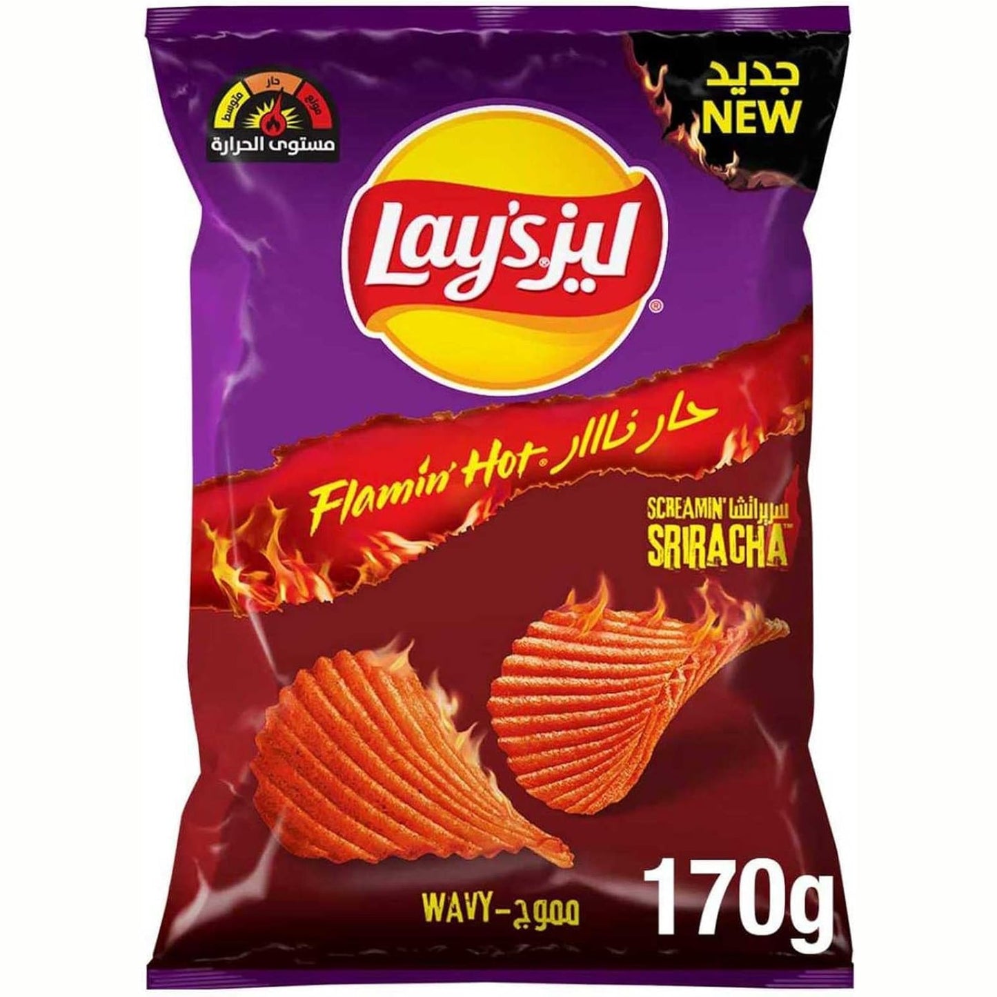 Lays flamin hot sriracha - Medaid International