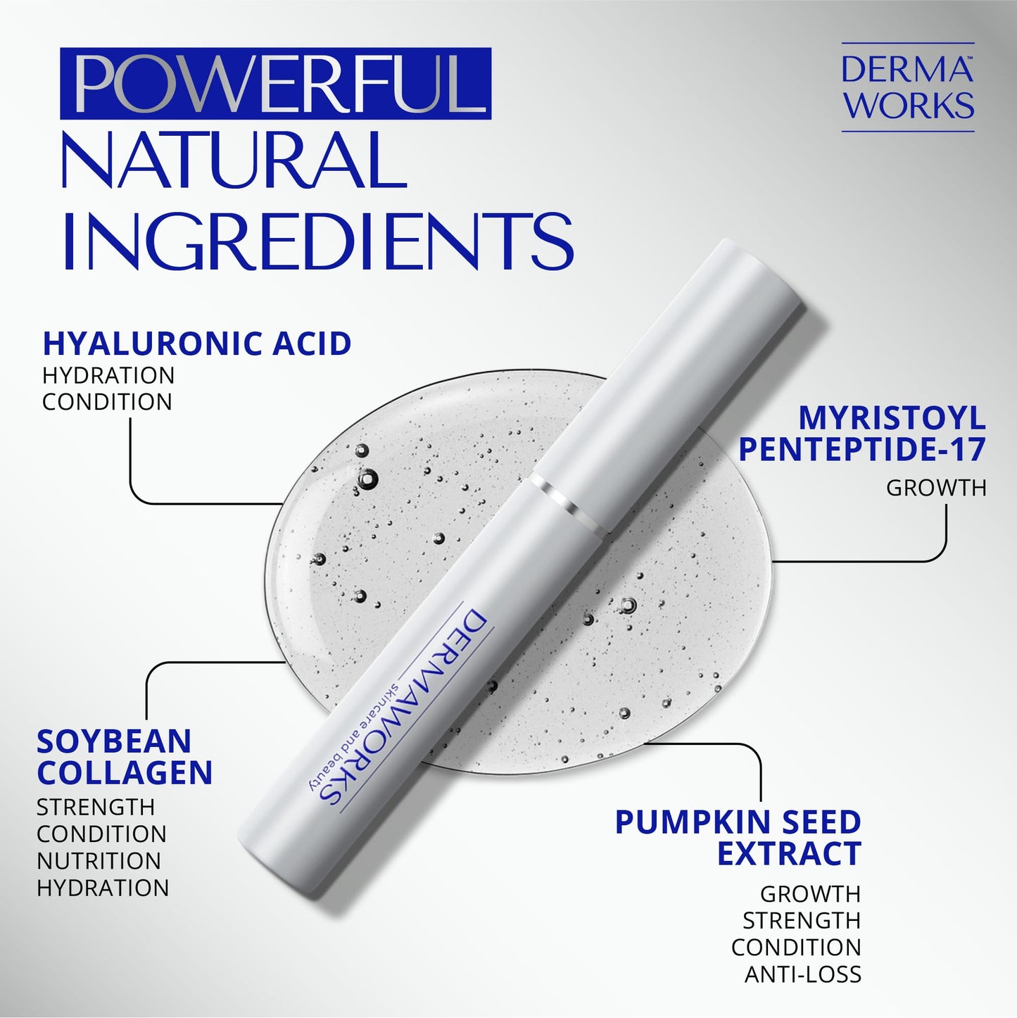 SPECTACULASH LASH SERUM for Eyelash Growth - Eyelash Serum to Grow Lashes - Suero para Pestañas Crecimiento - Lash Conditioner for Growth & Volume Lashes - Sérum para Pestañas by DERMAWORKS - Medaid International