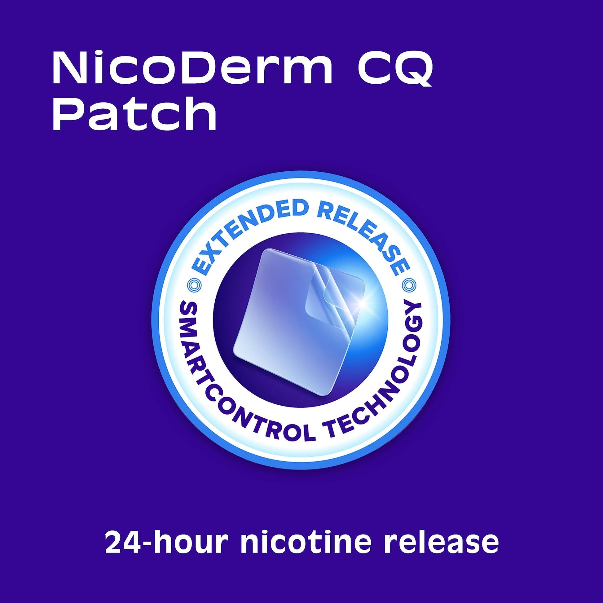 NicoDerm CQ Step 1 Nicotine Patches to Quit Smoking, 21 mg, Stop Smoking Aid, 14 Count - Medaid International