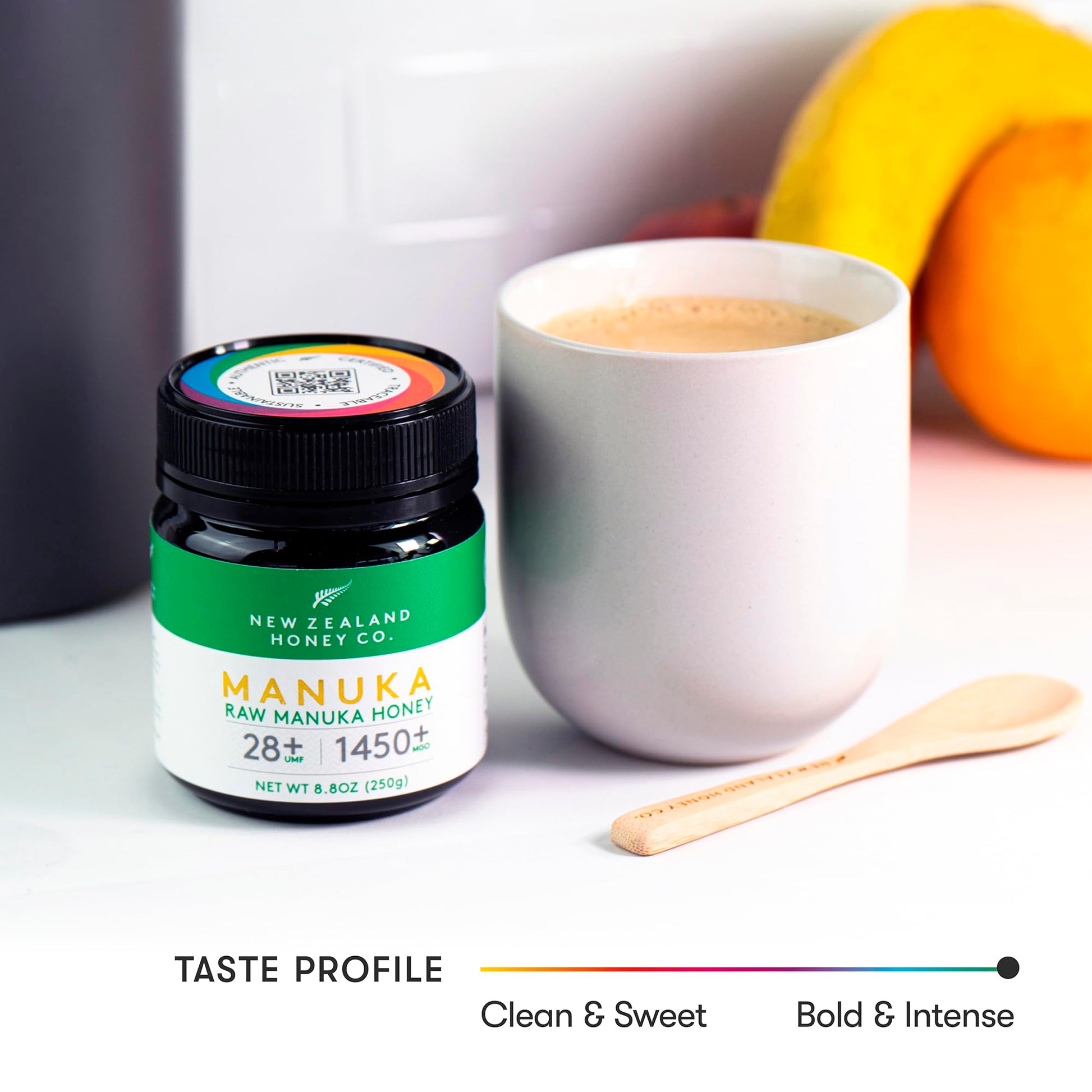 New Zealand Honey Co. Raw Manuka Honey UMF 28+ | MGO 1450+, UMF Certified / 4.4oz - Medaid International