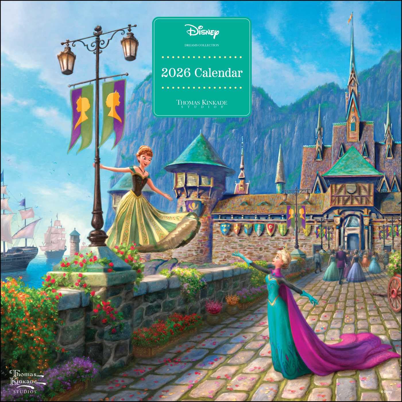 Disney Dreams Collection by Thomas Kinkade Studios 2026 Wall Calendar - Medaid International
