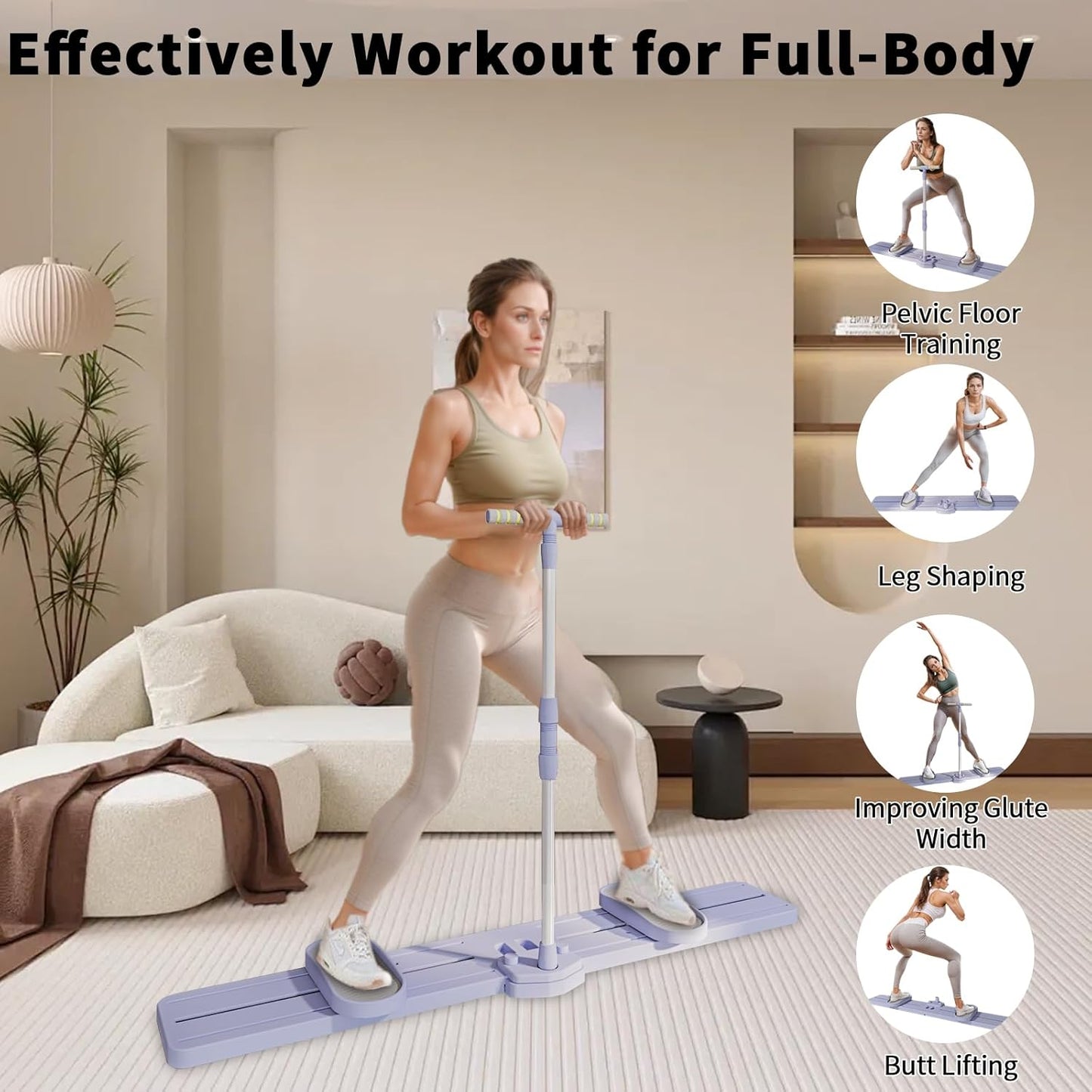 Muscle Training Ski Machine