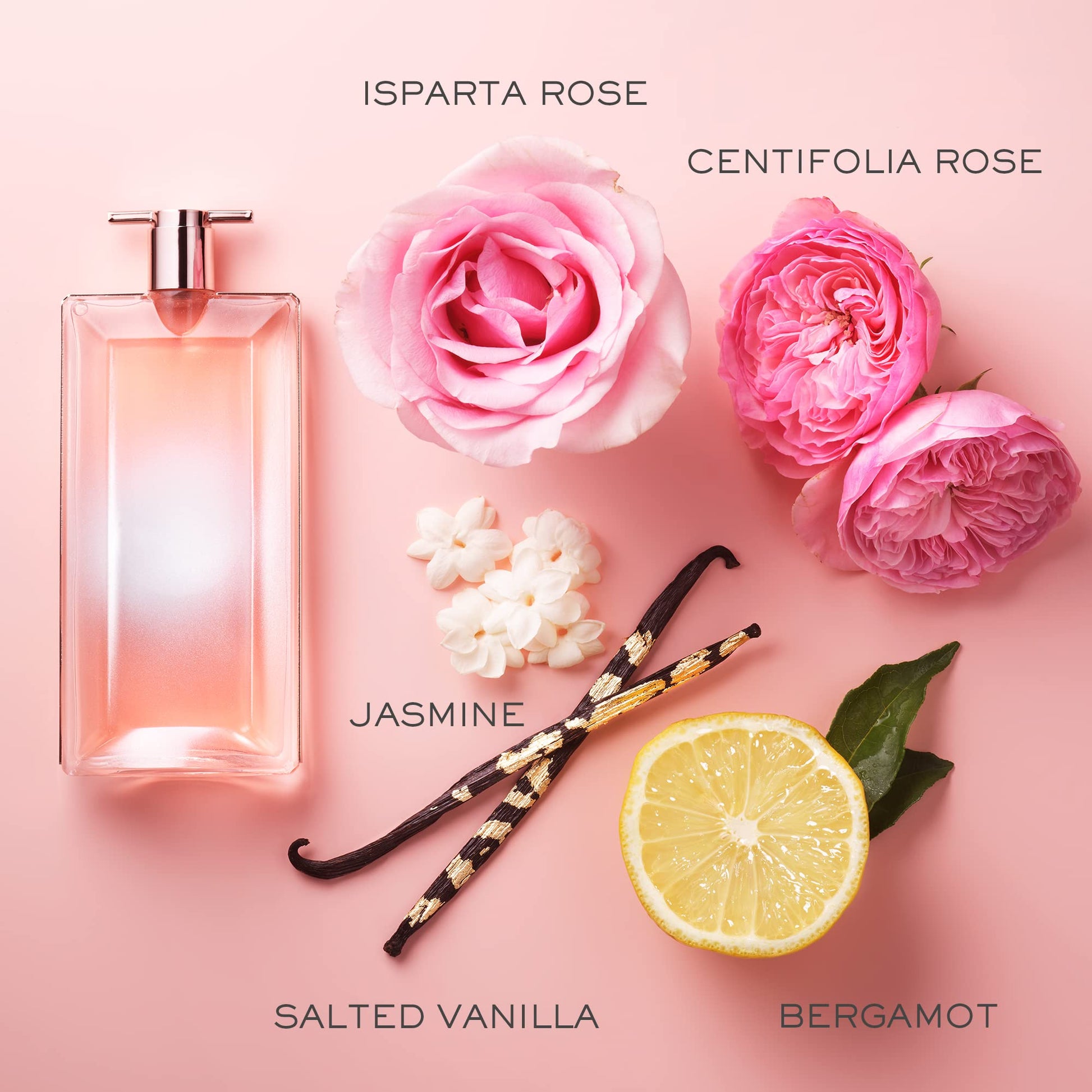 Lancôme Idôle Aura Eau de Parfum - Long Lasting Fragrance with Notes of Rose, Jasmine & Salted Vanilla - Sunny & Floral Women's Perfume - 0.34 Fl Oz - Medaid International