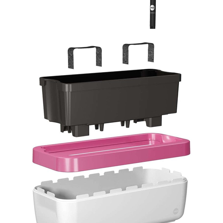 Emsa 506734 flower Pot-  MyBox, Pink- 75 cm – Made in Germany