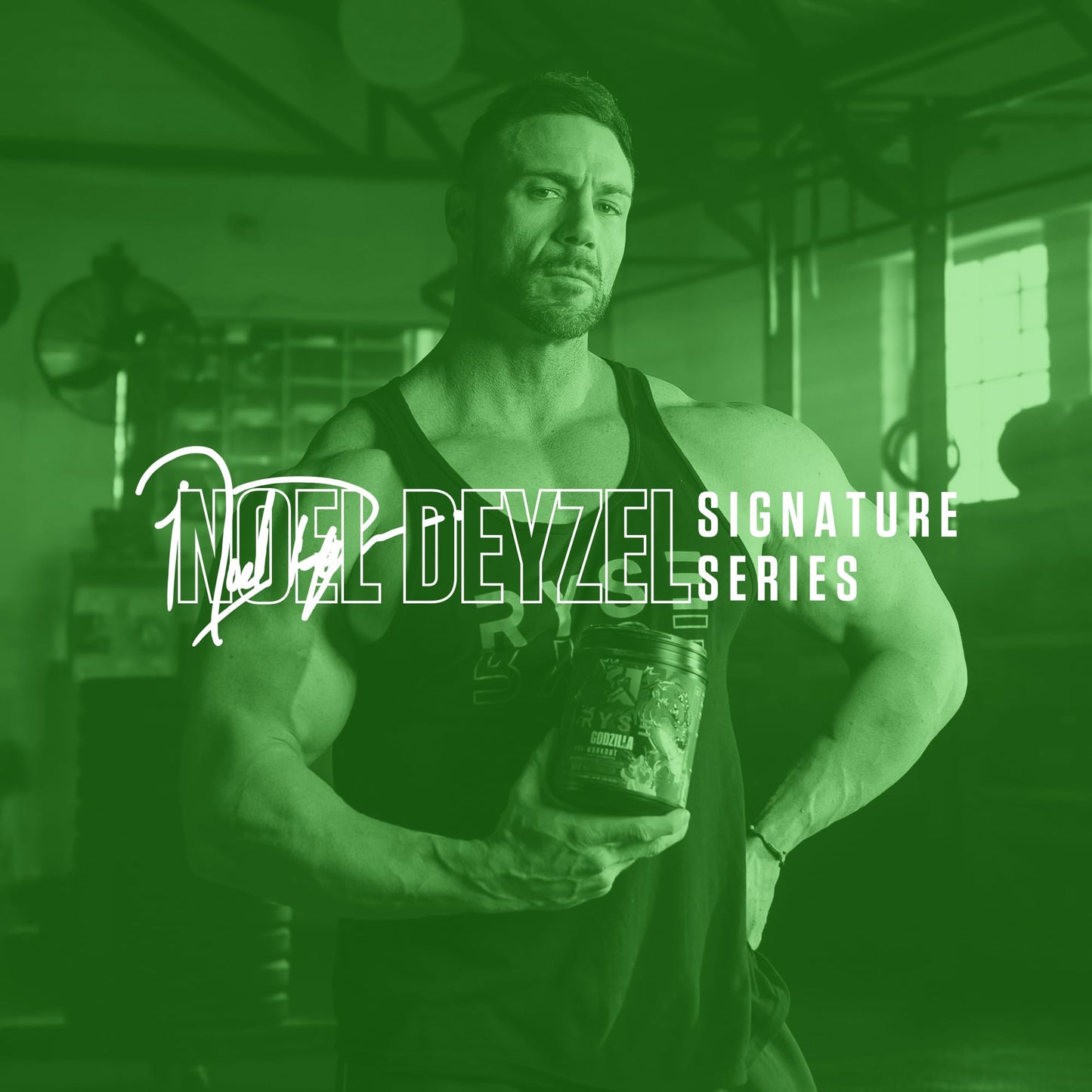 RYSE Pump Daddy V2 Pre Workout Powder - Noel Deyzel Signature - Candy Watermelon - Non-Stim Supplement with Citrulline, Creatine and Beta Alanine for Pumps, Endurance and Strength - 40 Servings - Medaid International