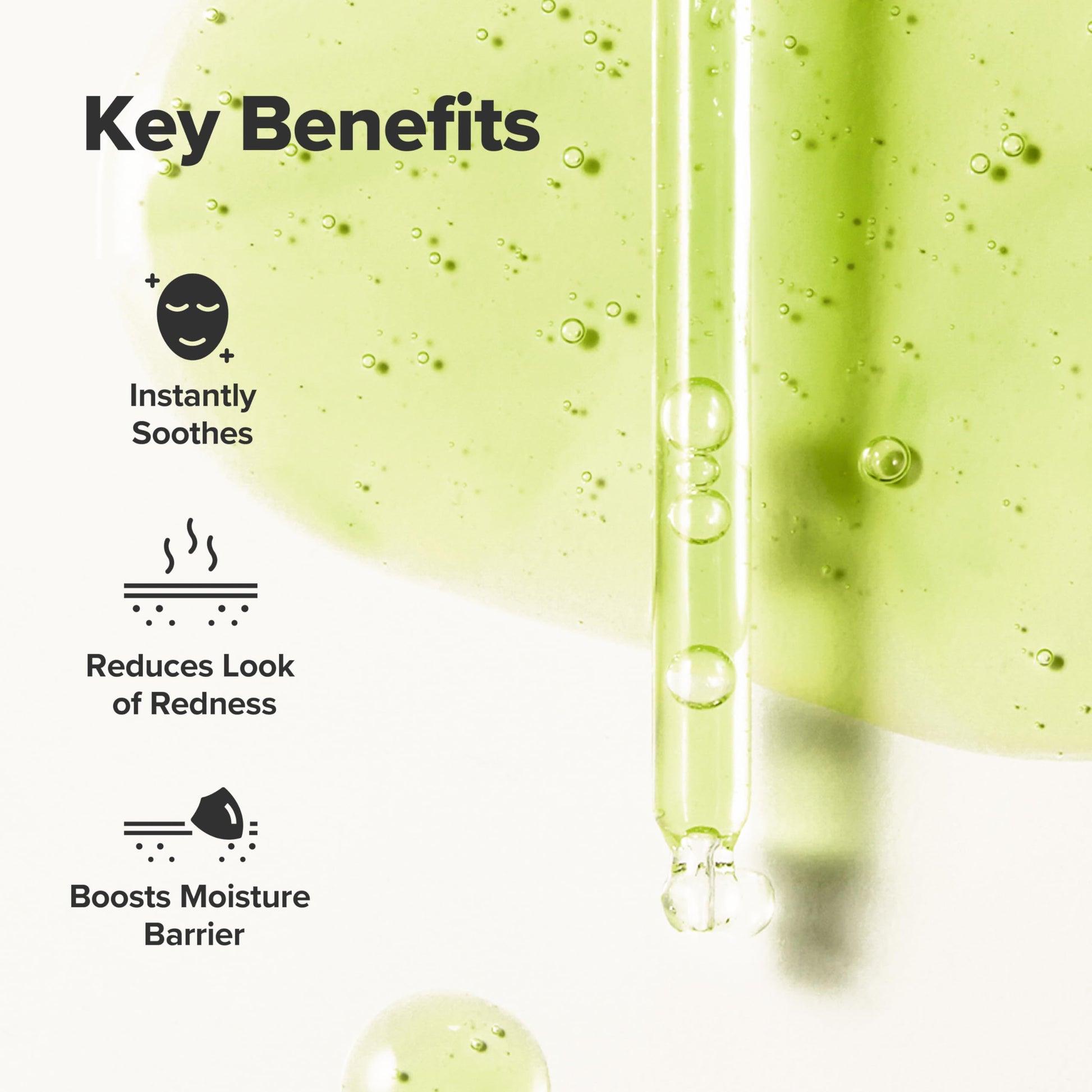 Beauty of Joseon Calming Serum Green Tea Panthenol Soothing, Moisturizing Sensitive, Acne-Prone, UV Irritated Skin, Daily Korean Skin Care for Men and Women (2 Fl.Oz.) - Medaid International