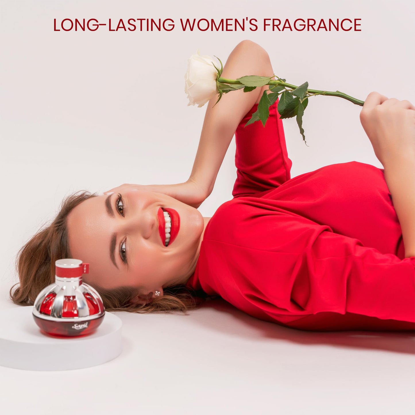 Sapil Joy Eau de Parfum for Women – Long-lasting Dubai Perfume – Fruity, Floral, Musky & Vanilla Scent – Luxurious Arabic Perfume for Women – 3.4 Oz (100 ml) – Affordable Luxury for Daily&Evening Wear - Medaid International
