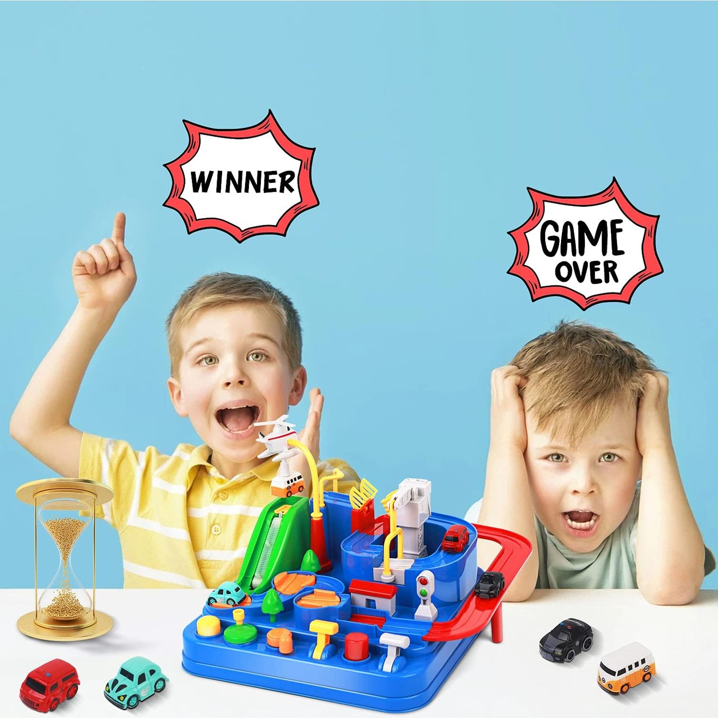 Rail Car Track Set