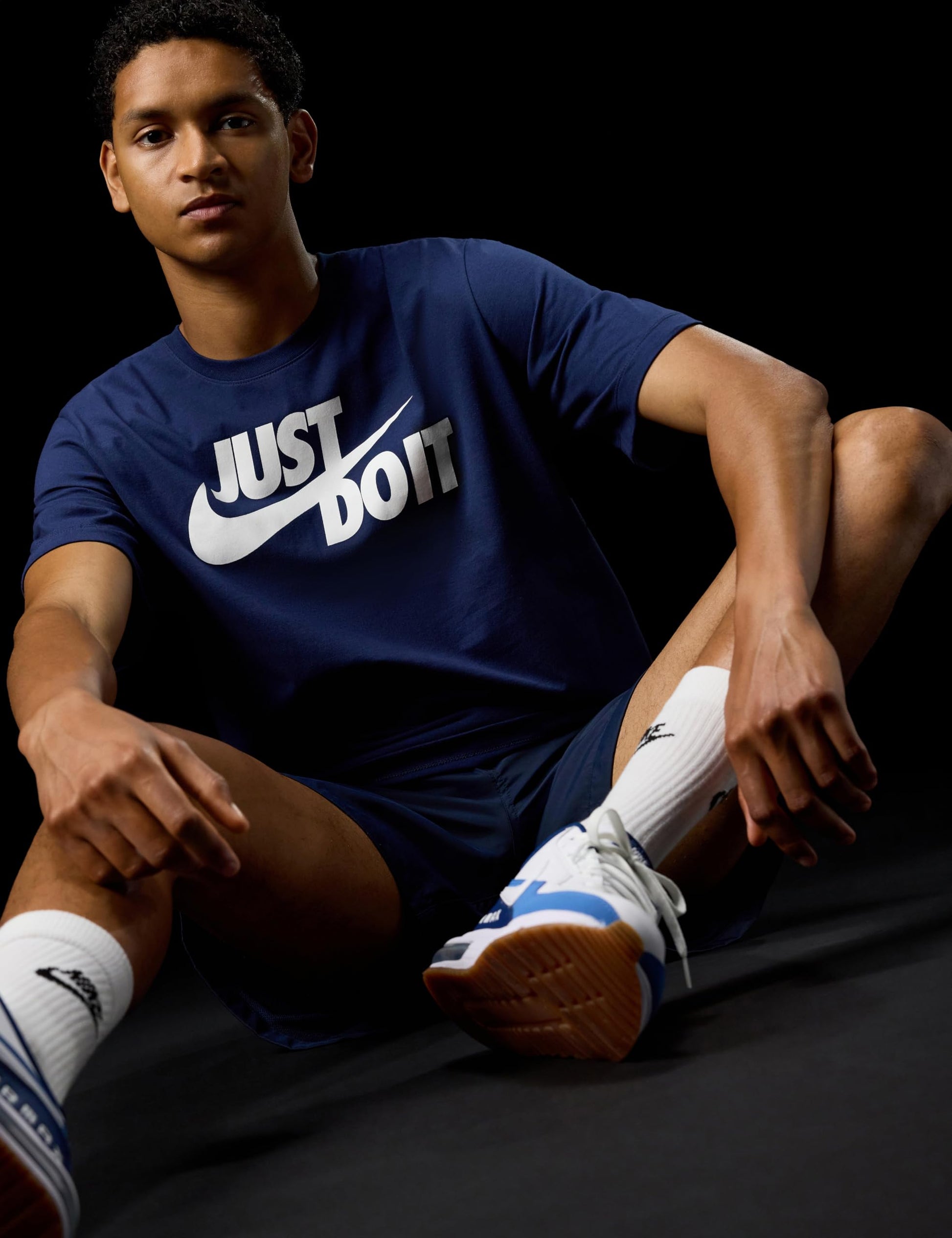 Nike Men's Sportswear JDI T-Shirt, Midnight Navy/White, X-Large - Medaid International