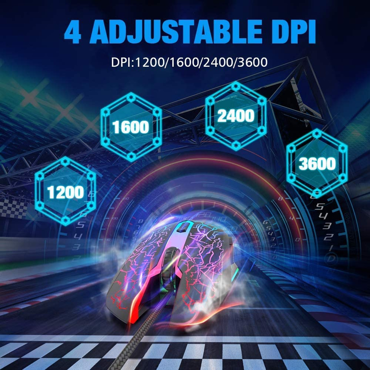 MEETION M930 Gaming Mouse Wired With RGB Chroma Backlit - Medaid International