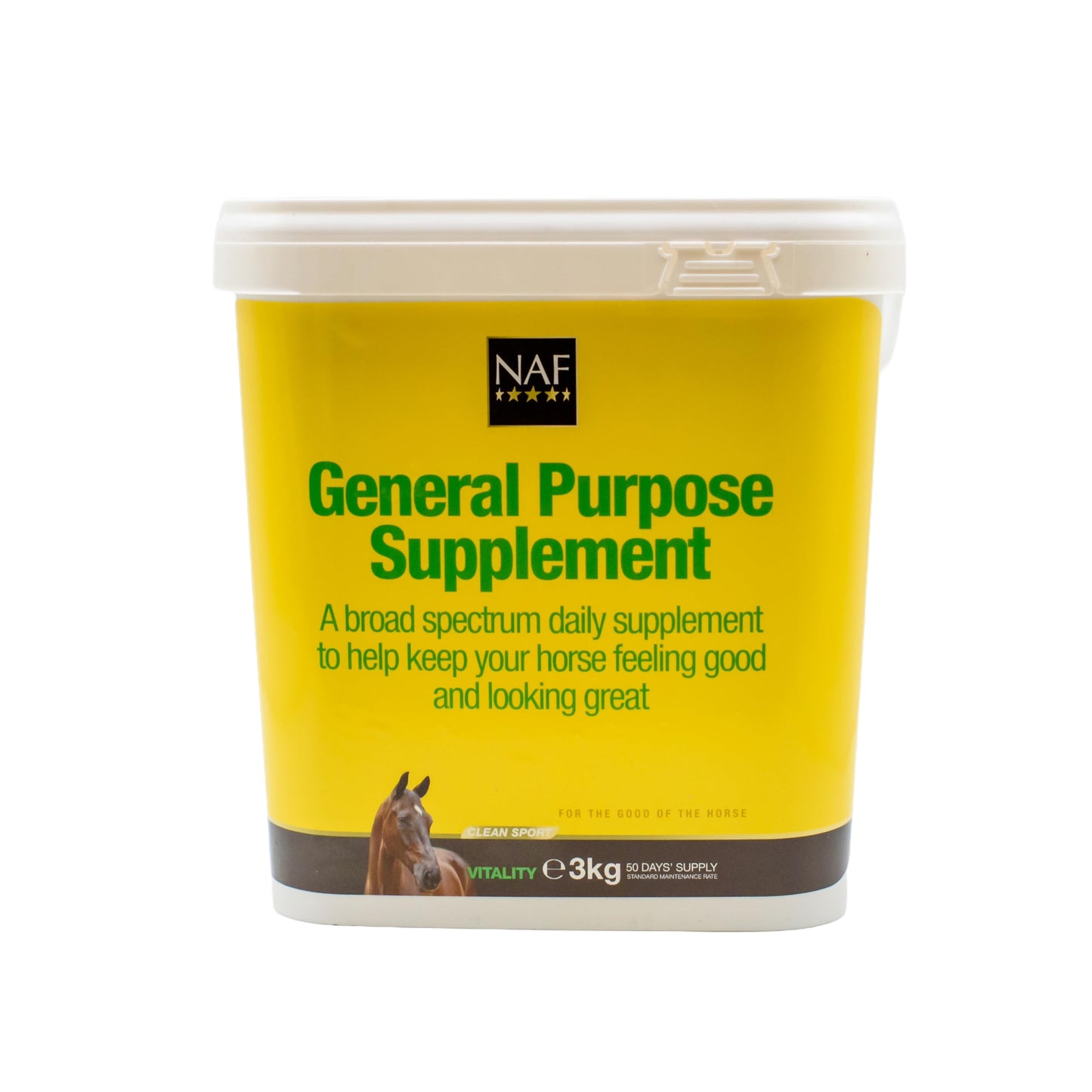 NAF General Purpose 3kg Health Supplement 3kg Clear - Medaid International