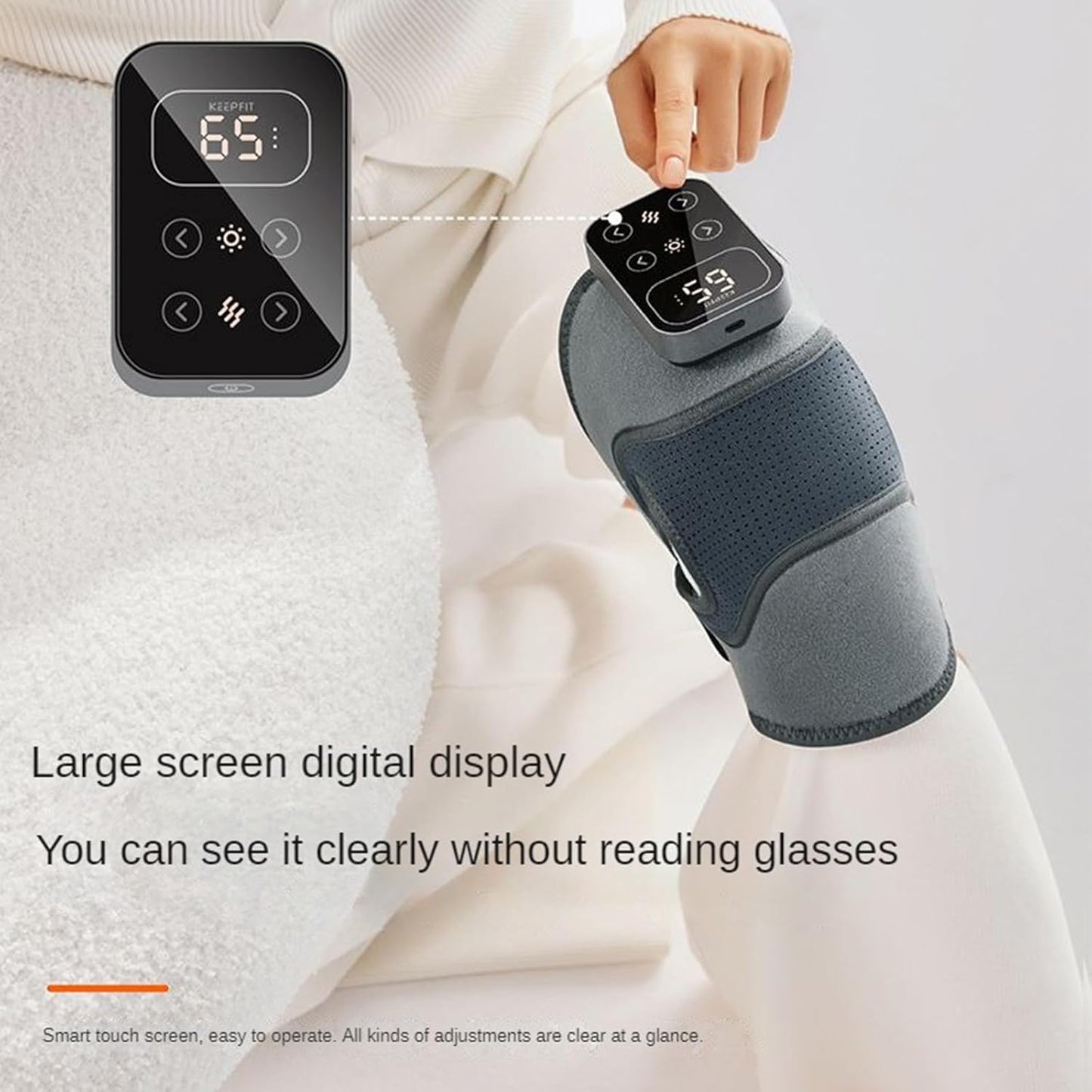 2-in-1 Heated Knee Massager