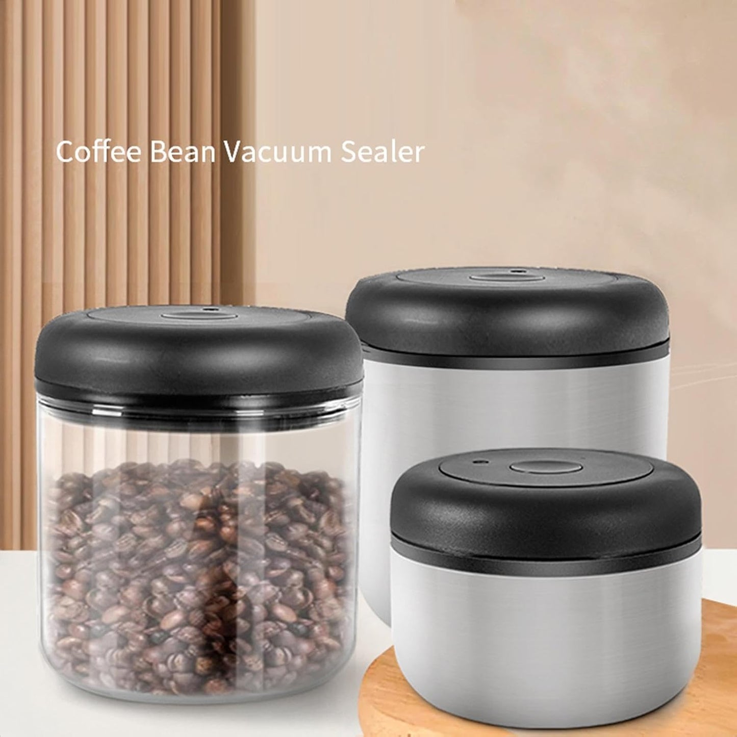BNF®Sealed Container Canister Food Coffee Bean Storage Container
