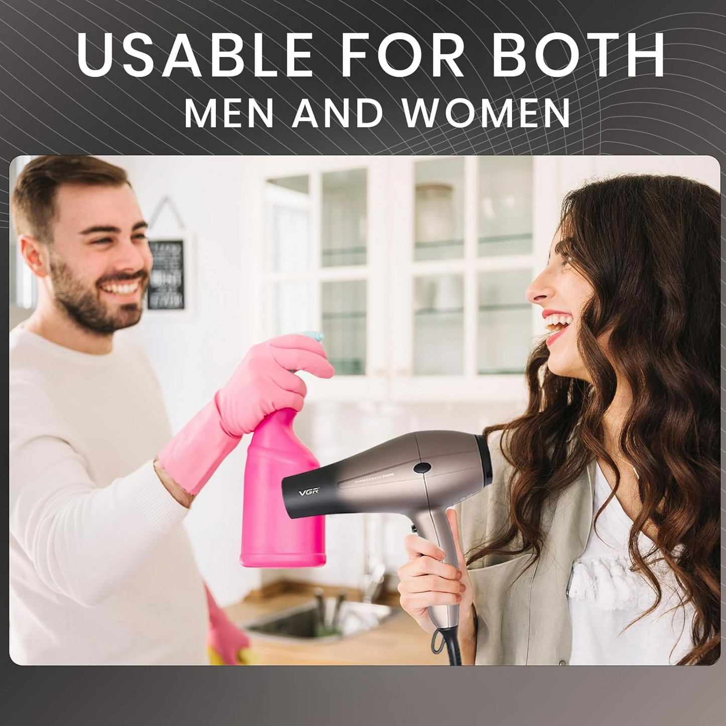 VGR V463 Professional Hair Dryer | 1800-2200W High-Performance - Medaid International