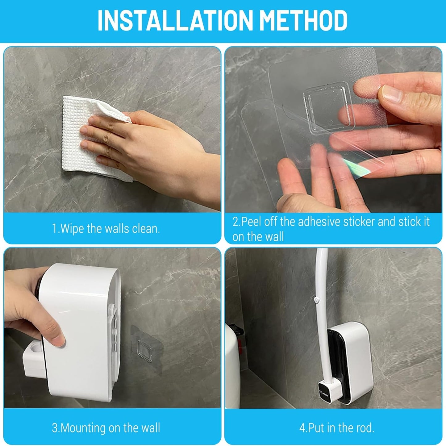 Toilet Brush Kit Brush