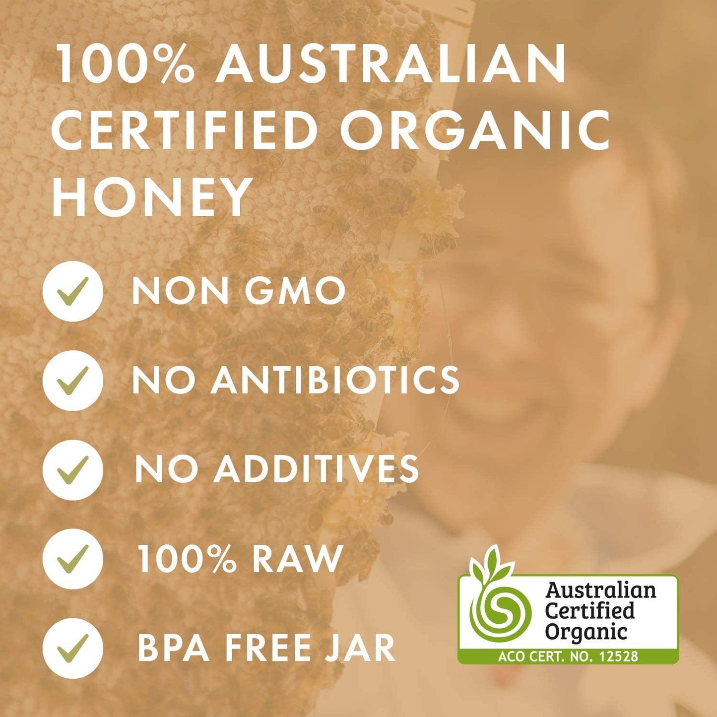 BIOSOTA Organic Manuka Honey MGO 1717+ - Medical Grade Manuka Honey from Australia NPA/ULF 31+, 100% Raw Unheated Pure Honey, 8.8oz (1717+) - Medaid International