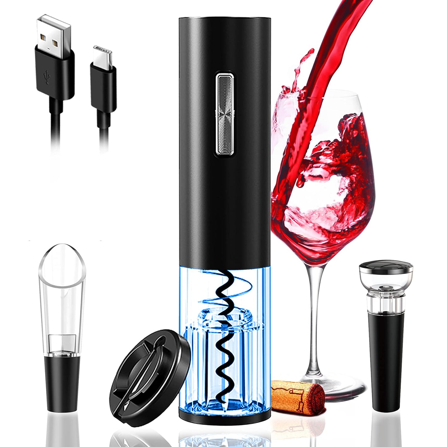 Medaid™ Electric Wine Set