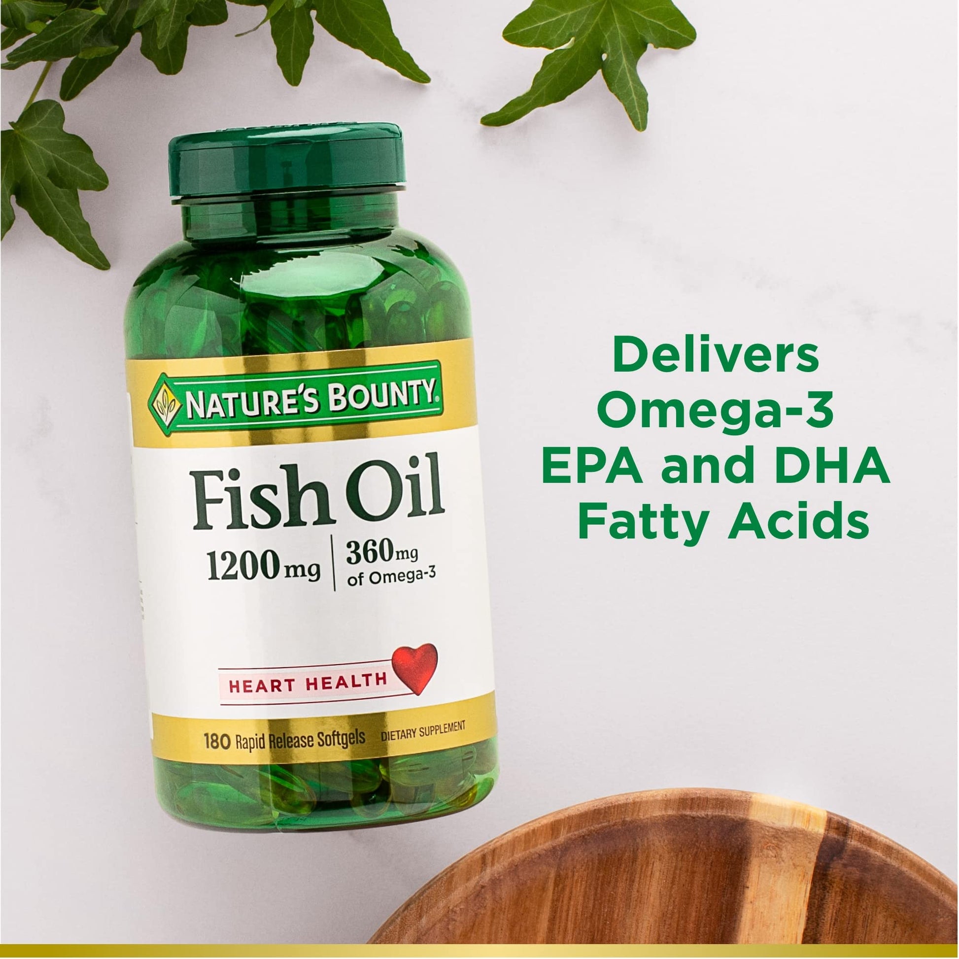 Natureís Bounty Fish Oil, 360 Count (Pack of Two) - Medaid International