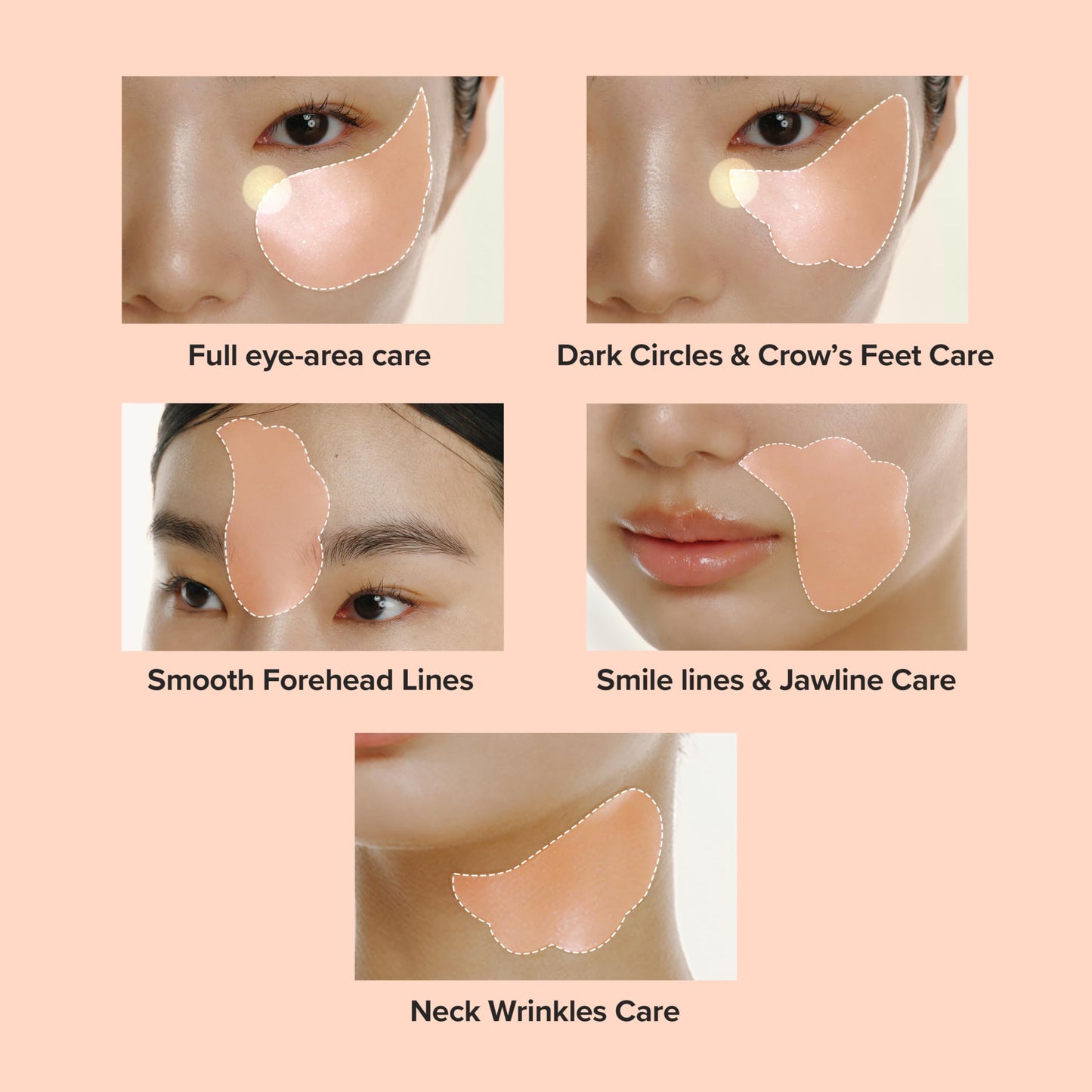 Beauty of Joseon Revive Under Eye Patch Retinal Ginseng for Puffy Under Eye Bag Masks Collagen Peptide Korean Skincare for Women and Men, 60 Sheets 30 Pairs - Medaid International