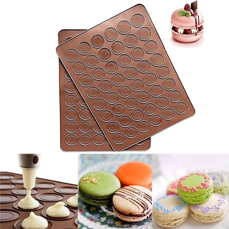 Munchies House Silicone Macaron Mat 30 Cavities 29x26 cm