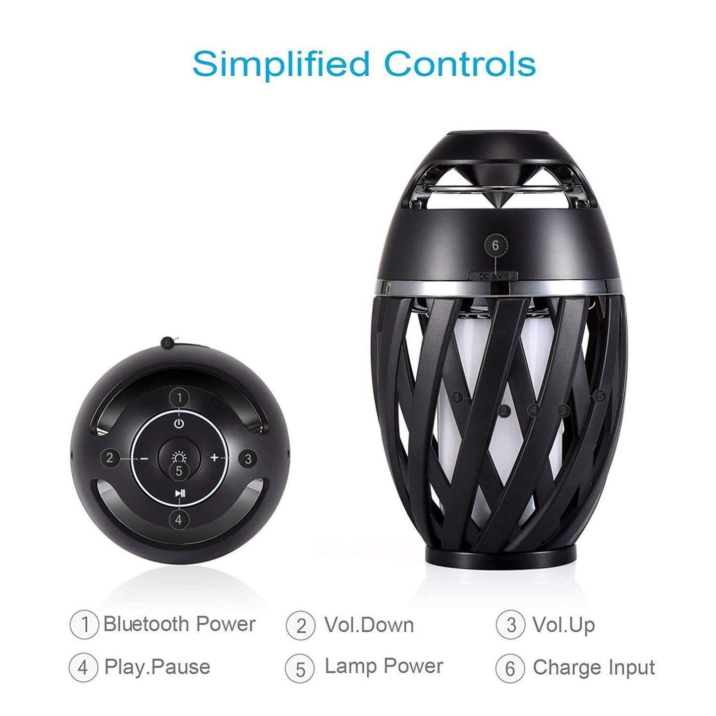 Gifts for Men, Him, Outdoor Bluetooth Speaker, Unique Gifts for Men Him Dad, Wireless Speaker Waterproof with Torch Light, BT5.0 with HD Audio and Enhance Bass, Birthdays Gifts for Men Her Women - Medaid International
