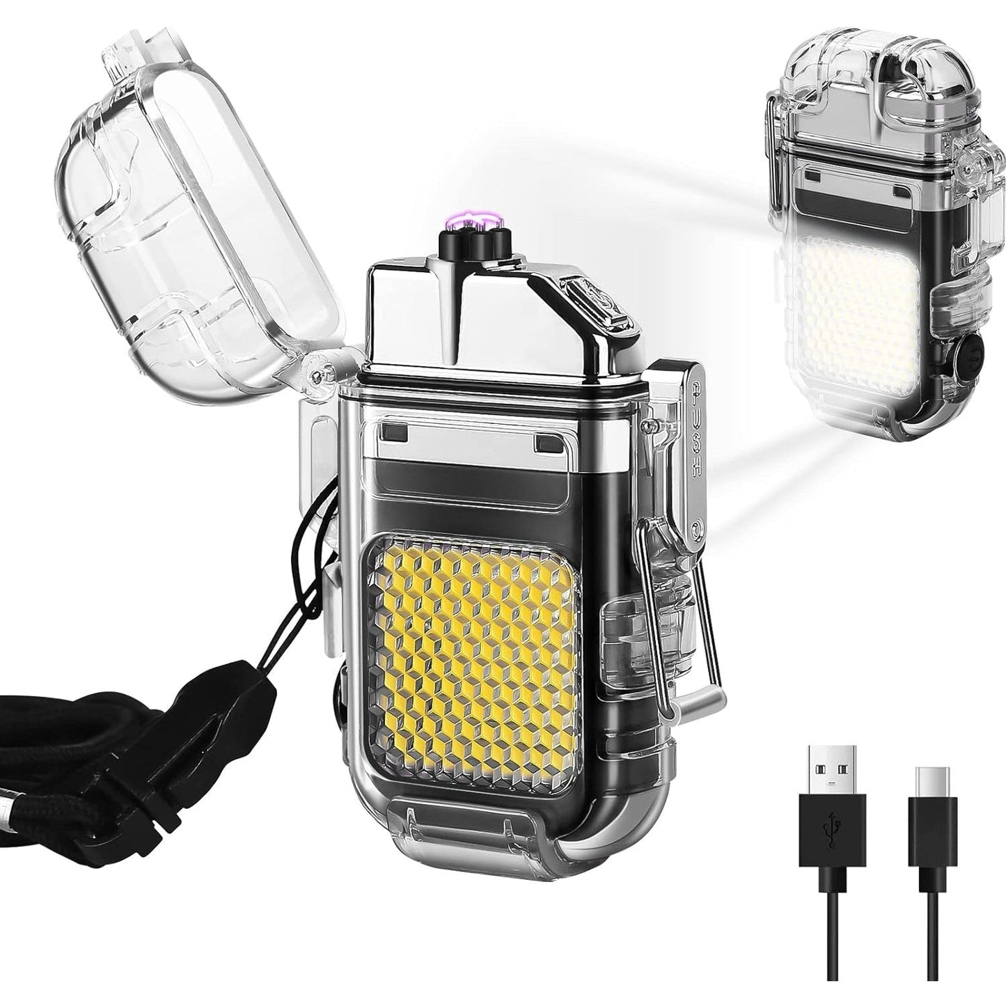 2 in 1 Electric Lighter and Light