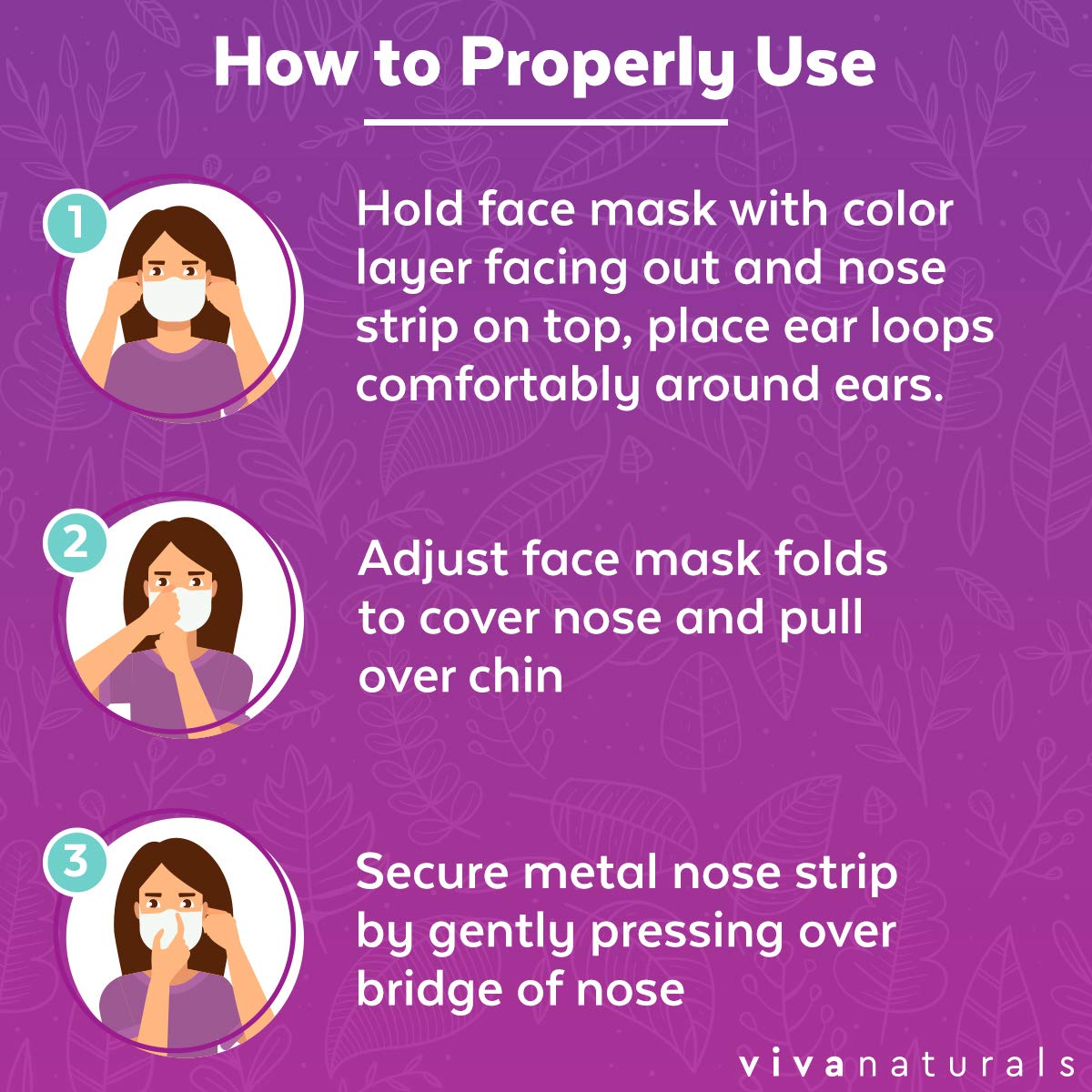 Non-Medical Adult Face Mask (50 Individually Wrapped Masks) - 4-Ply Non-Medical Black Disposable Face Masks, Premium Design With Comfortable Earloops & Adjustable Metal Nose Strip - Medaid International