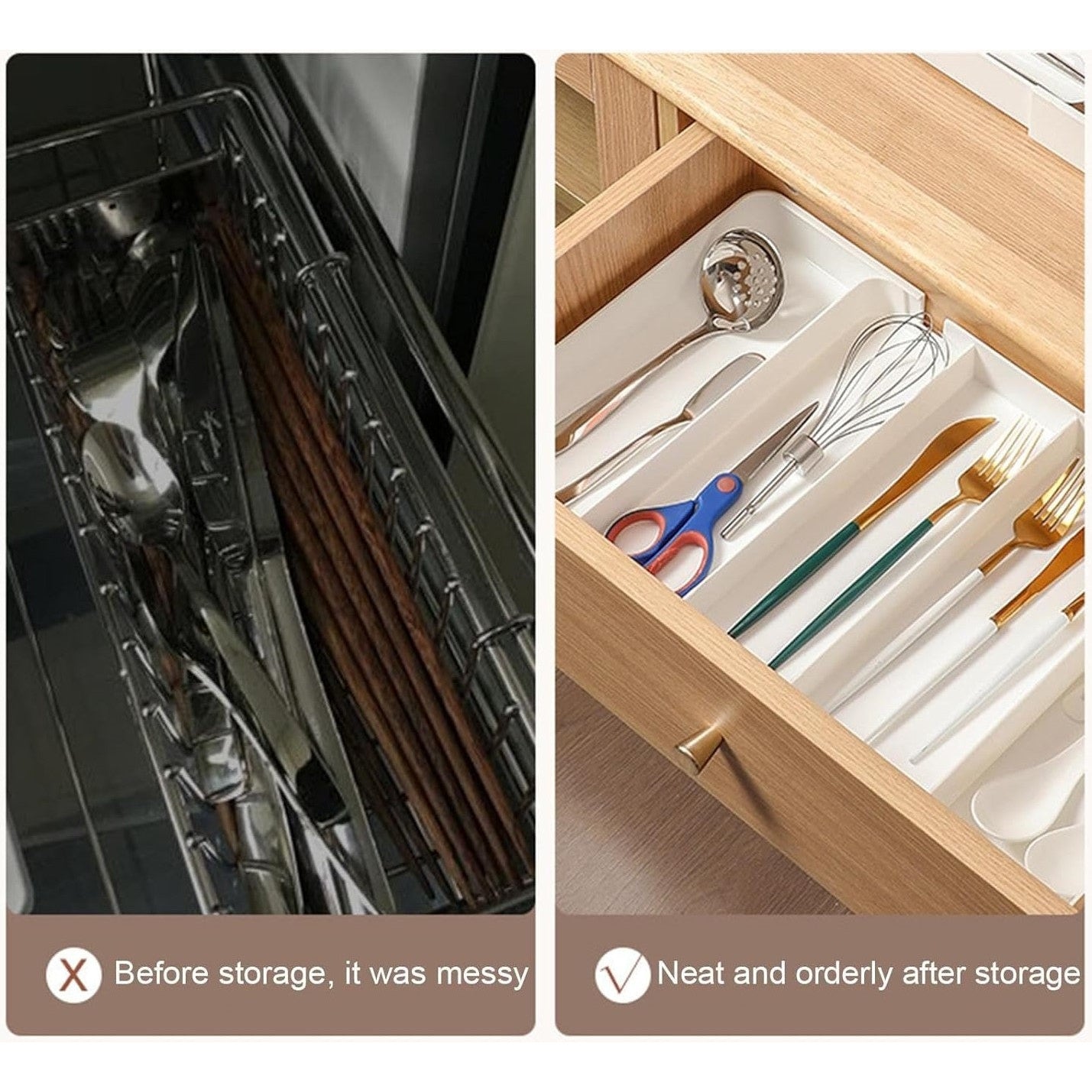 Adjustable Drawer Storage Box