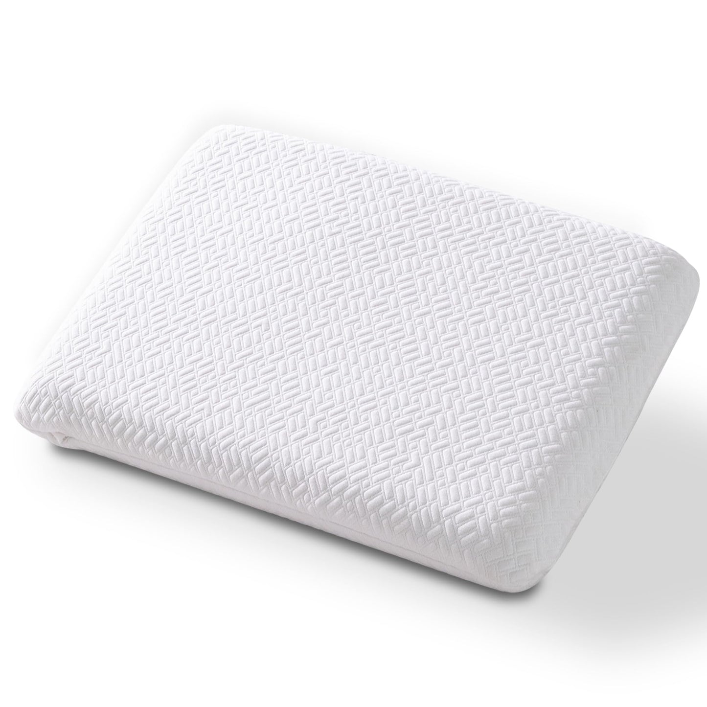 bigpawl Ultra Thin, Flat Pillow for Sleeping 2.75 Inch Height, Thin Memory Foam Pillow for Stomach Sleeper, Slim Bed Pillow for Side and Back Sleepers, Standard Size - Medaid International