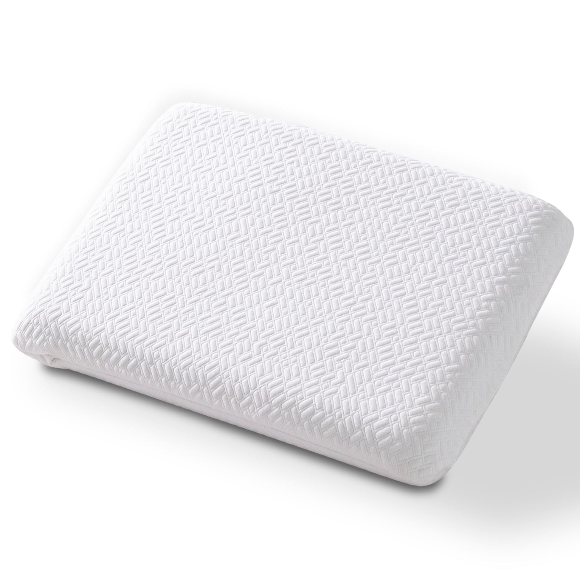 bigpawl Ultra Thin, Flat Pillow for Sleeping 2.75 Inch Height, Thin Memory Foam Pillow for Stomach Sleeper, Slim Bed Pillow for Side and Back Sleepers, Standard Size - Medaid International
