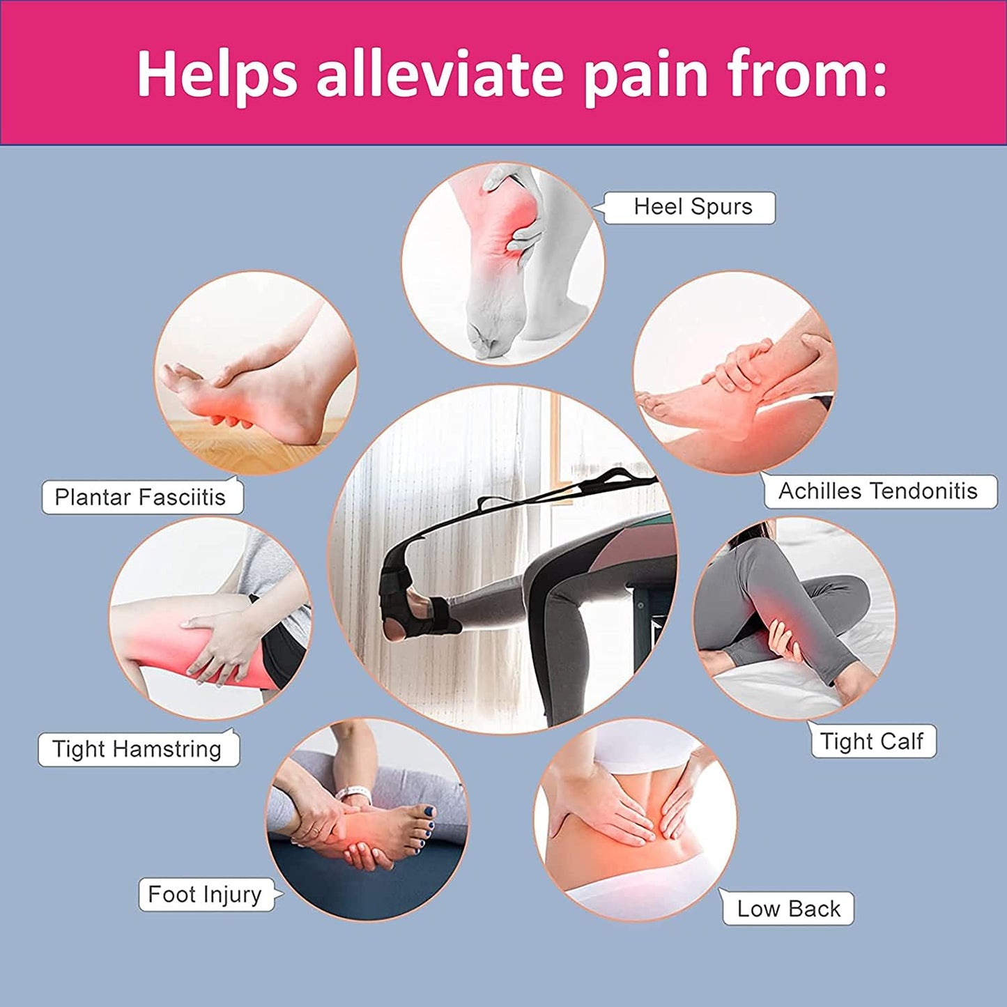 Medaid™ Leg & Lower Back Stretcher