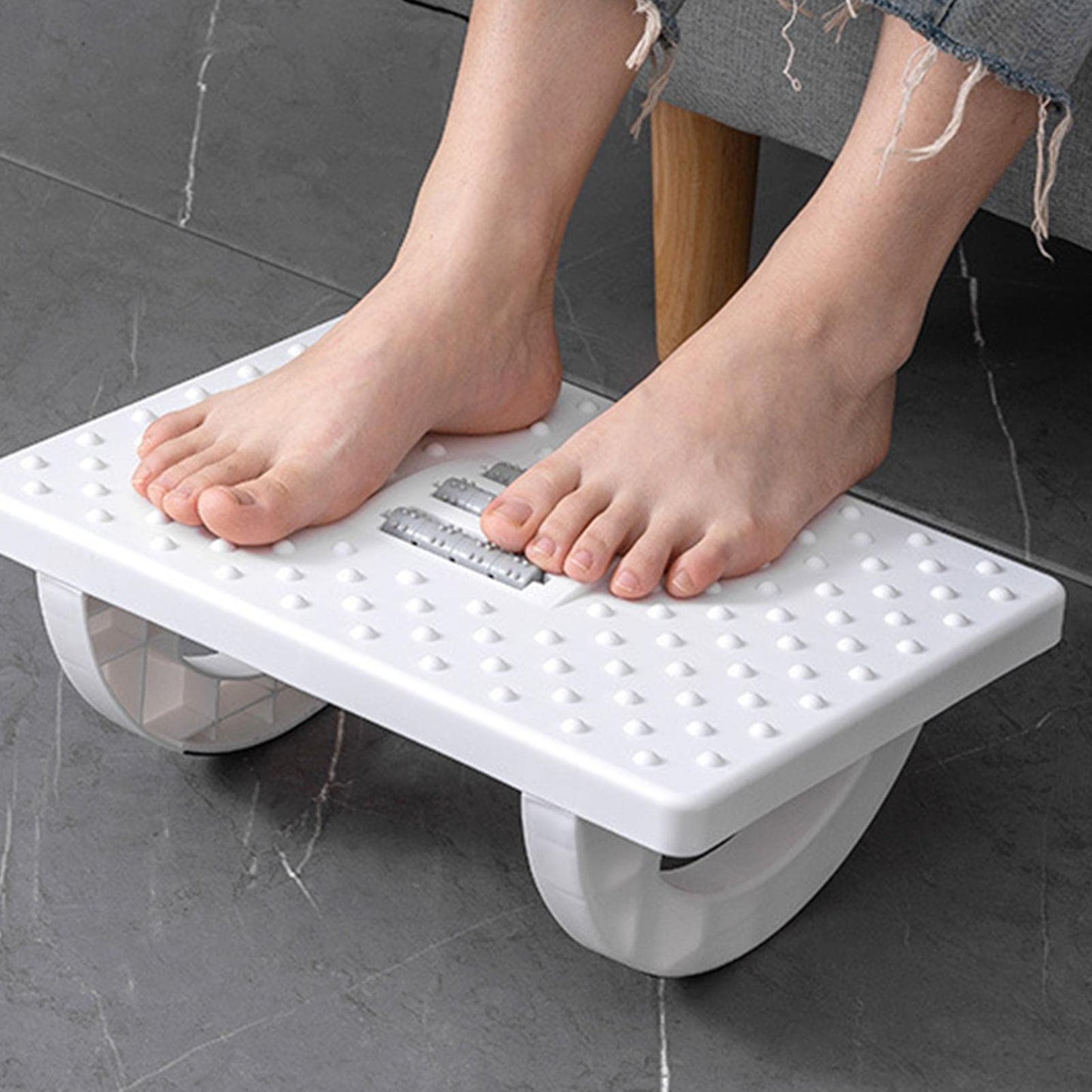 Under Desk Swingable Ergonomic Footrest