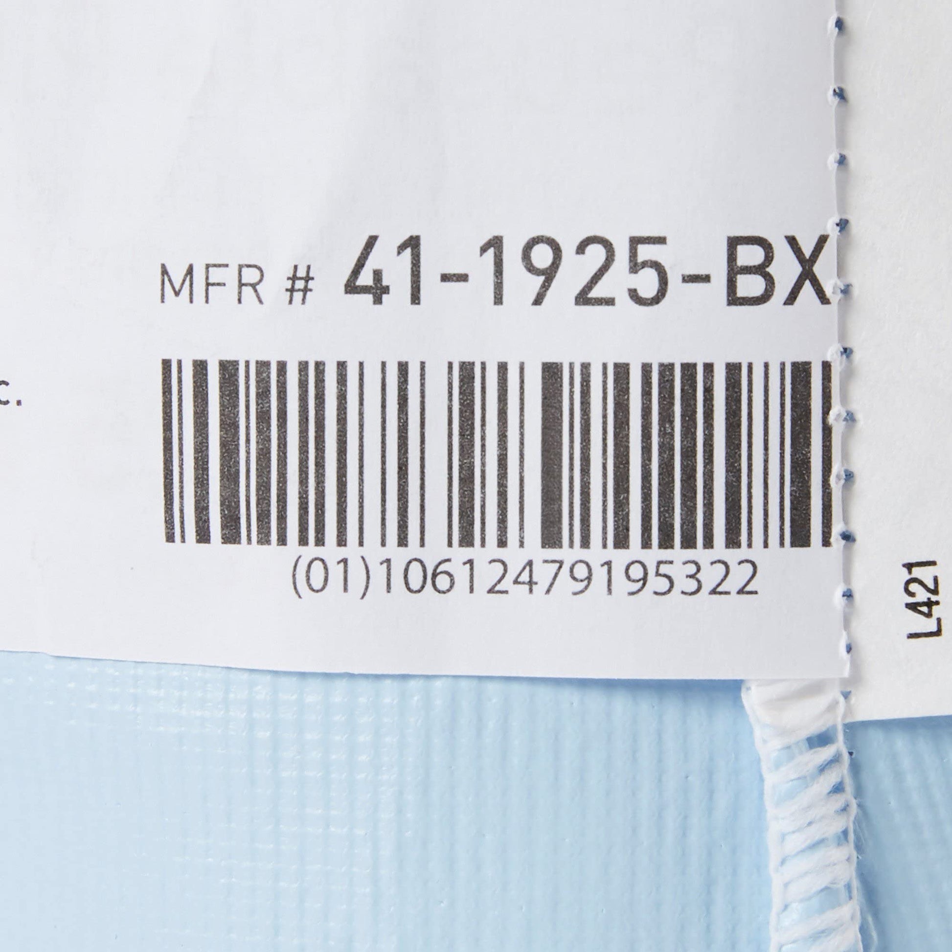 McKesson Medical Pillow [1 Count] Reusable Hospital Bed Pillows, Vinyl Cover, Fluid Moisture and Stain-Resistant, Blue, 19 in x 25 in - Medaid International