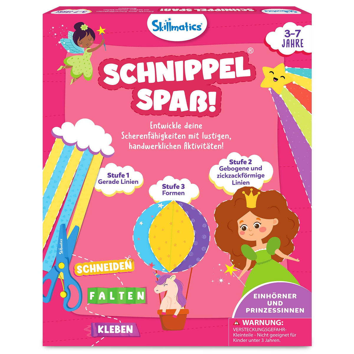 Skillmatics Scissor Skills Activity Book for Preschoolers – Snip Snip