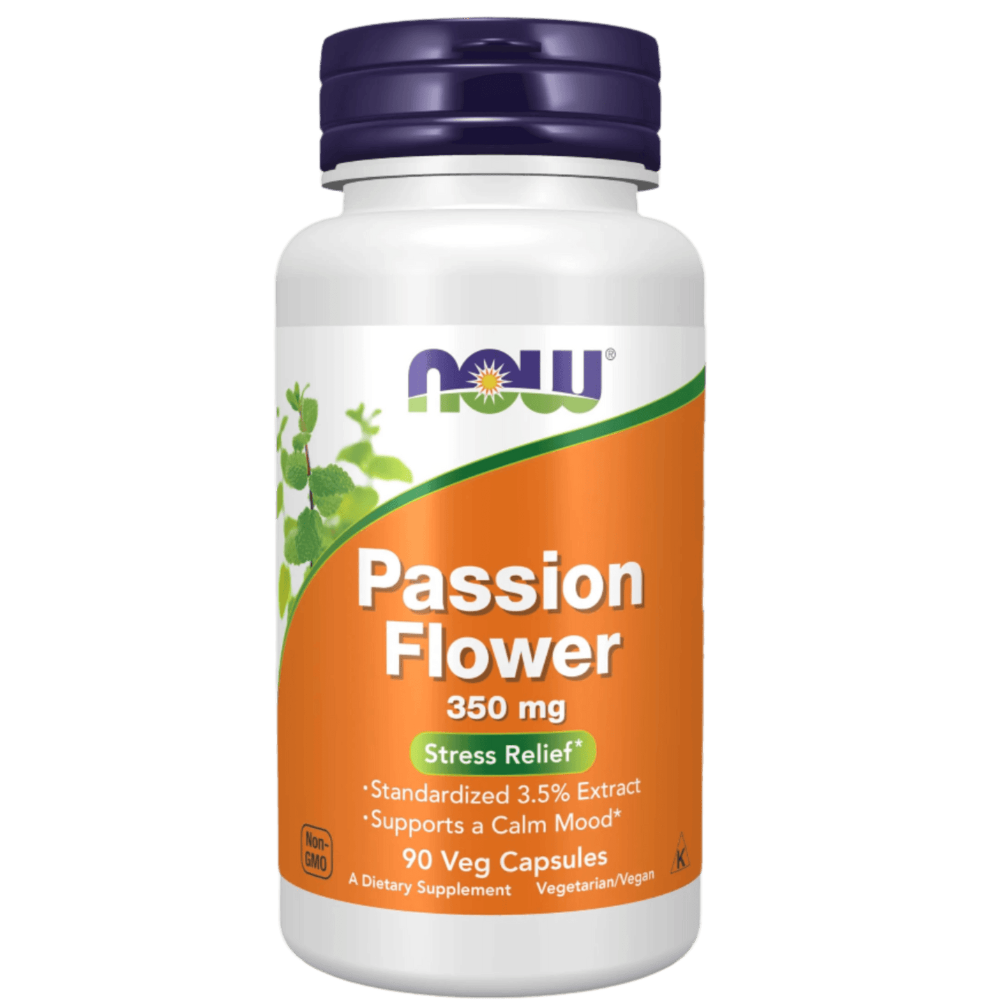 Now Passion Flower 350mg 90 Veg Caps ‏