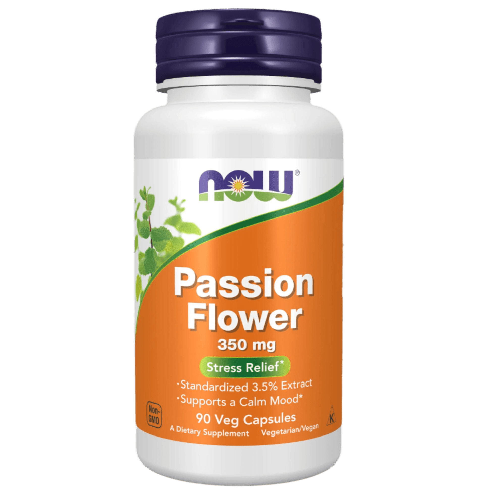 Now Passion Flower 350mg 90 Veg Caps ‏