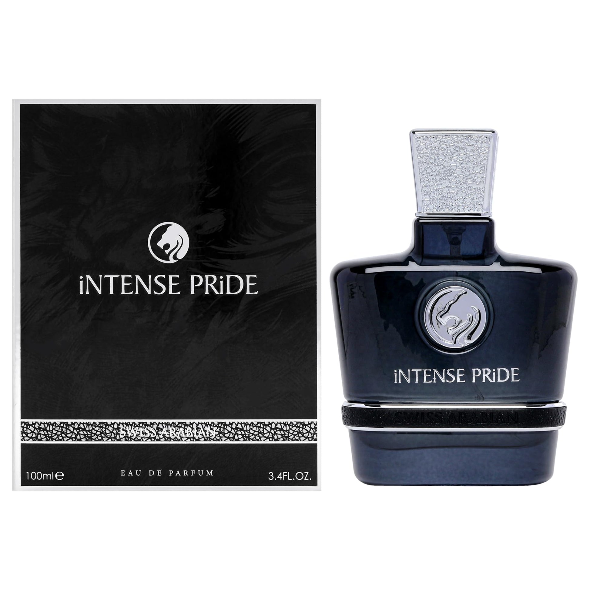 Swiss Arabian Intense Pride - Luxury Products From Dubai - Long Lasting, Addictive Personal EDP Spray Fragrance - Seductive Signature Aroma - 3.4 Oz - Medaid International