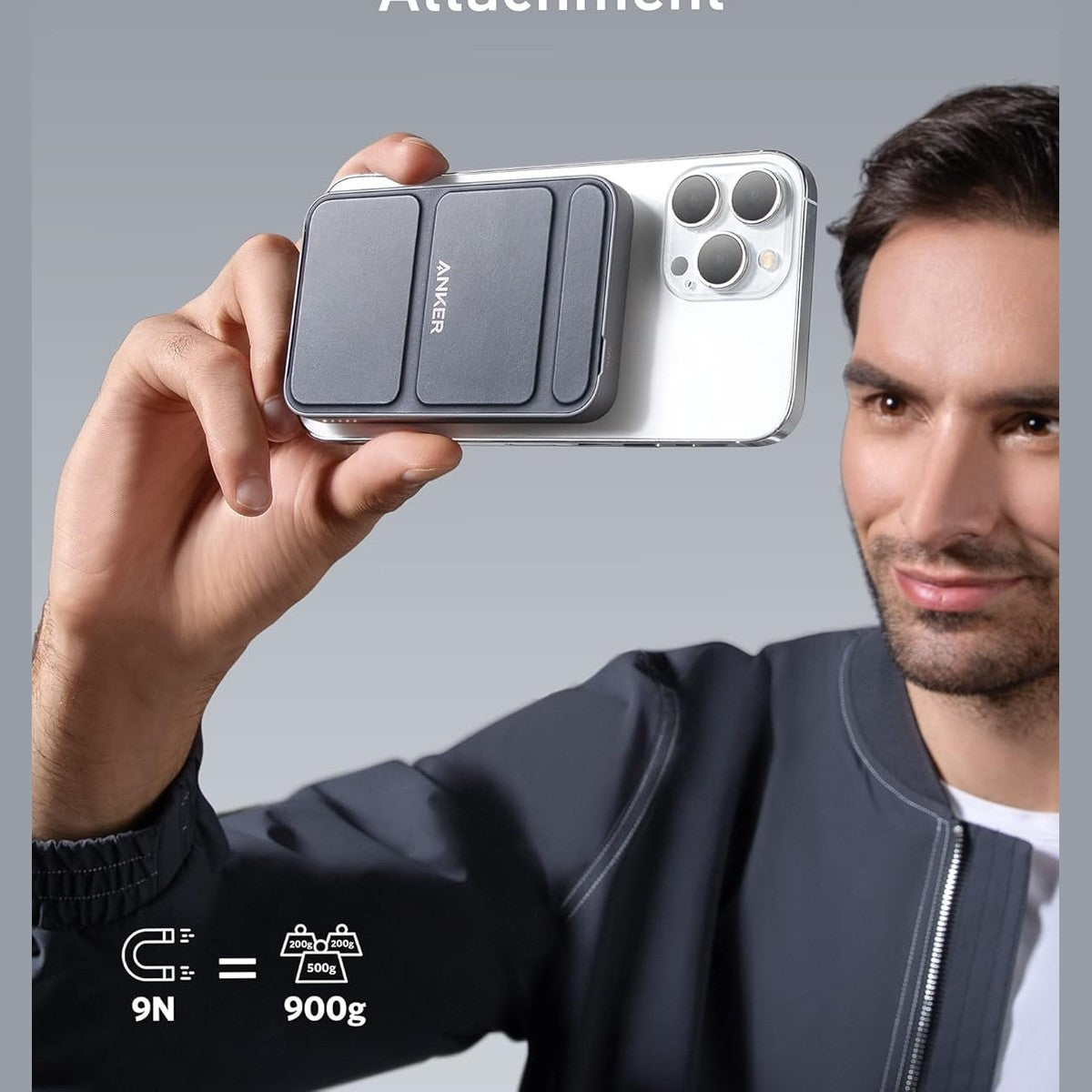 Magsafe Powerbank - Built in Phone Holder