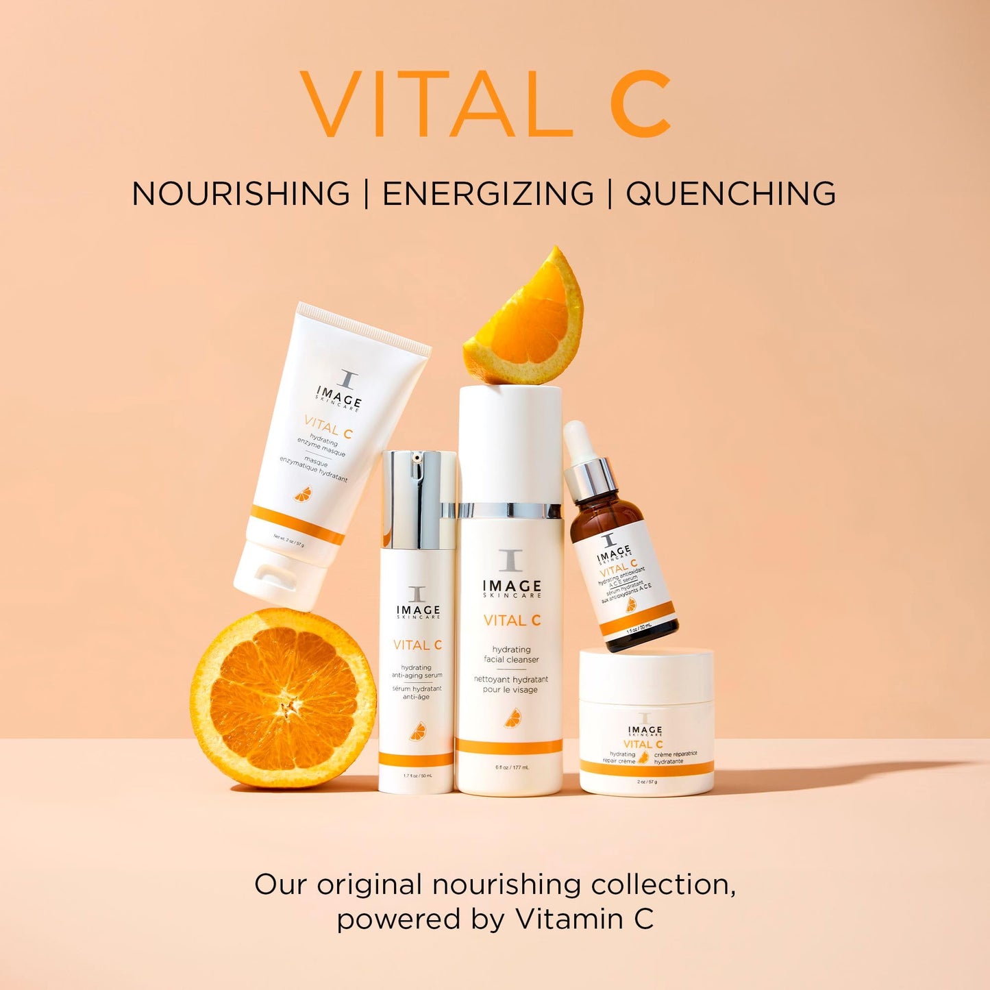 IMAGE Skincare, VITAL C Hydrating Repair Crème, Holiday Beauty Stocking Stuffer, Face Night Cream with Hyaluronic Acid, Discovery Size, 1oz - Medaid International