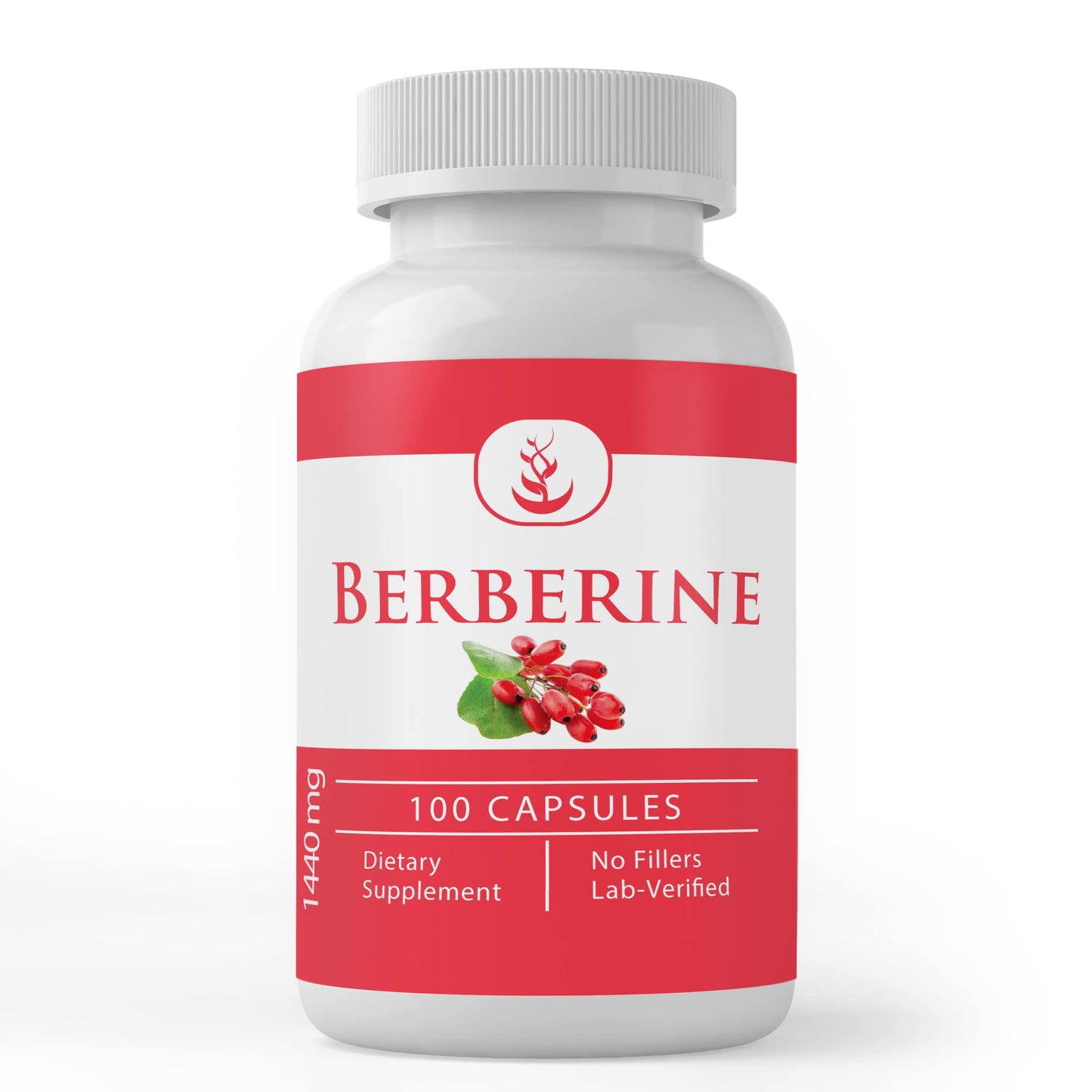 Pure Original Ingredients Berberine, (100 Capsules) Always Pure, No Additives Or Fillers, Lab Verified - Medaid International