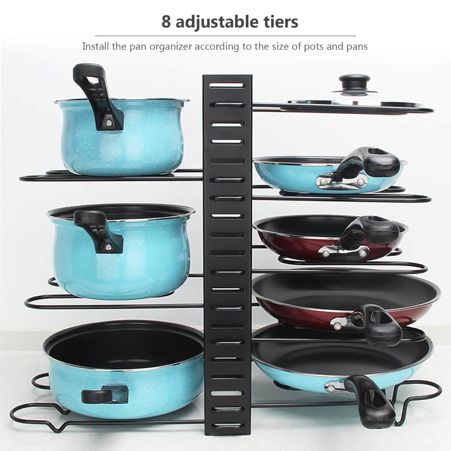 SpaceSaver Pan Rack 2-in-1