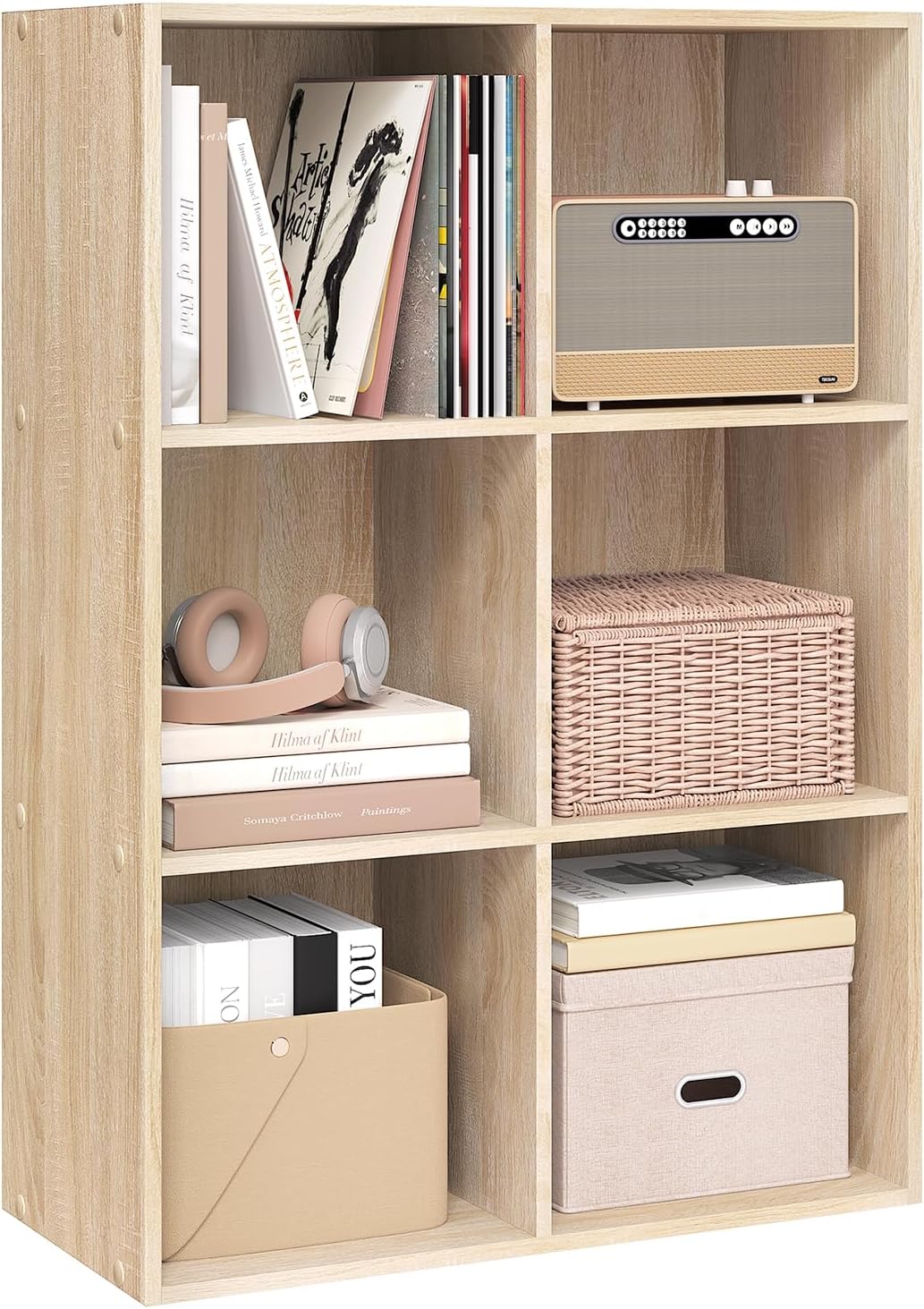 WOLTU Freestanding Bookcase (SK002hei3)