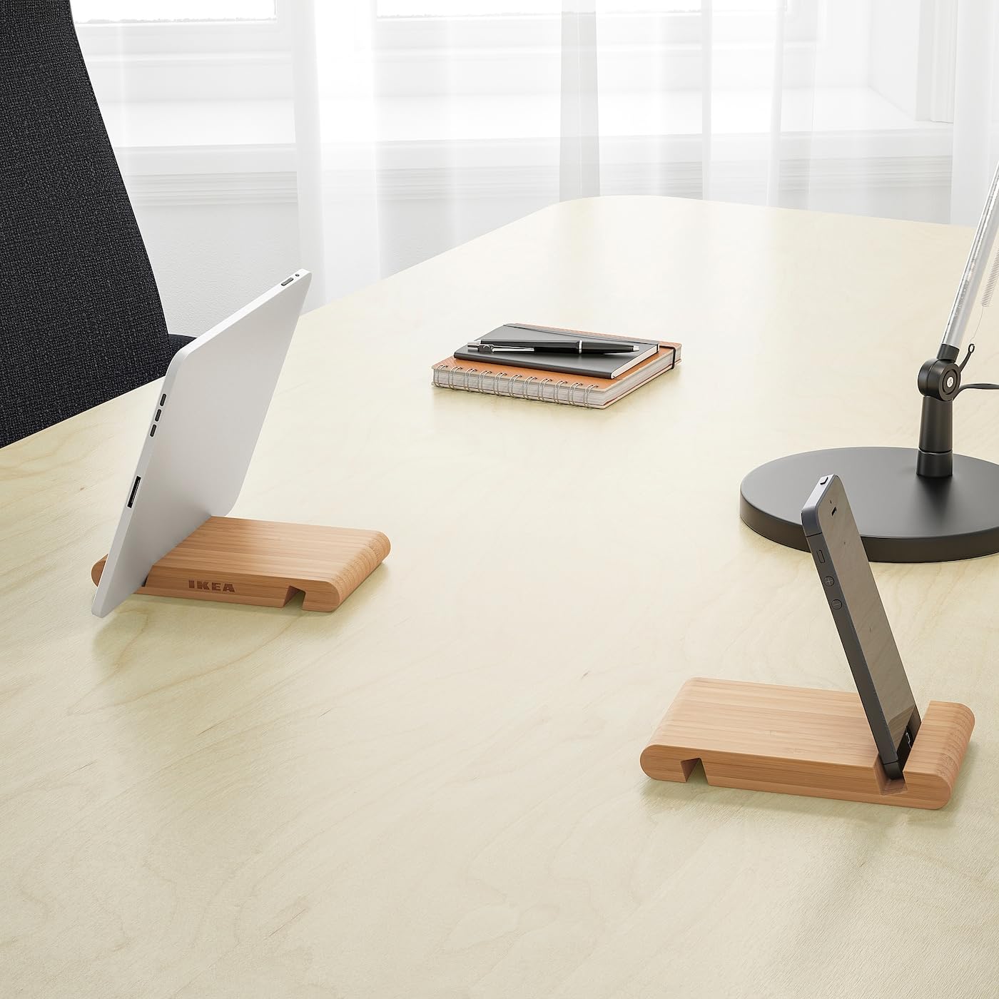 Ikea 303.588.75 Bergenes Bamboo Mobile Phone/Tablet Holder - Medaid International