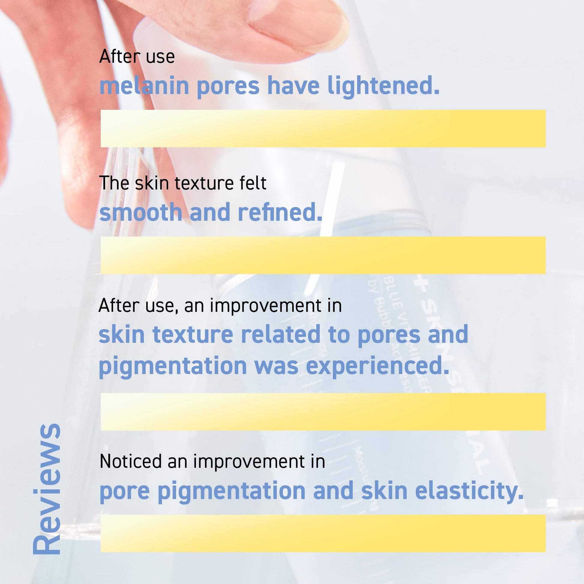 SKIN SIGNAL Blue Vitamin Bubble Serum, Niacinamide 50,000ppm, Adenosine, Pore Care & Skin Tone Support, Anti-Wrinkle, Korean Face Serum, 2.36 Fl Oz - Medaid International