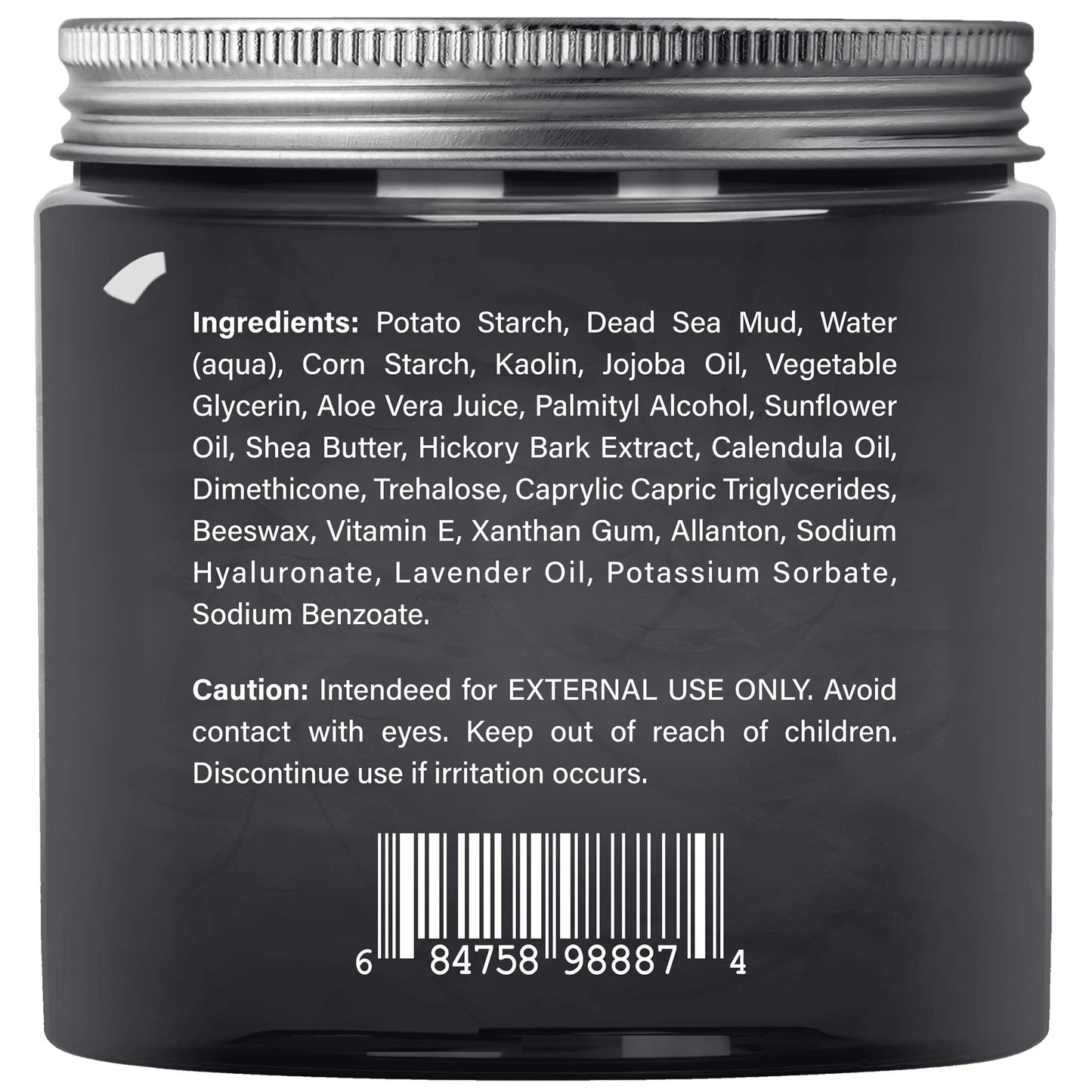 Majestic Pure Dead Sea Mud Mask - Natural Face and Skin Care - Helps Reducing Pores and Appearances of Acne and Blackheads - Soothing, and Nourishing - 8.8 oz - Medaid International
